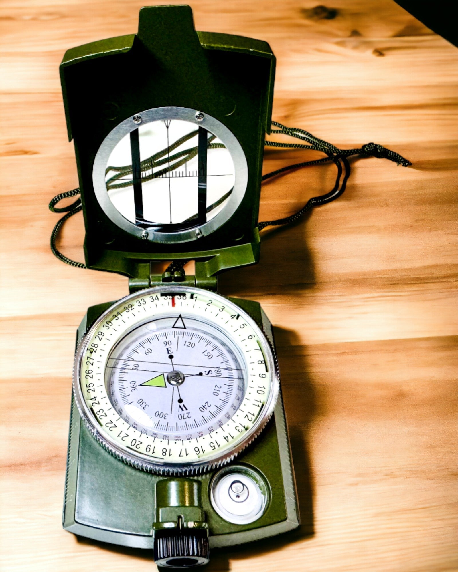 Professionel Inklinometerkompas K4580 - Vandtæt, Multifunktionel, til Terrænudfordringer