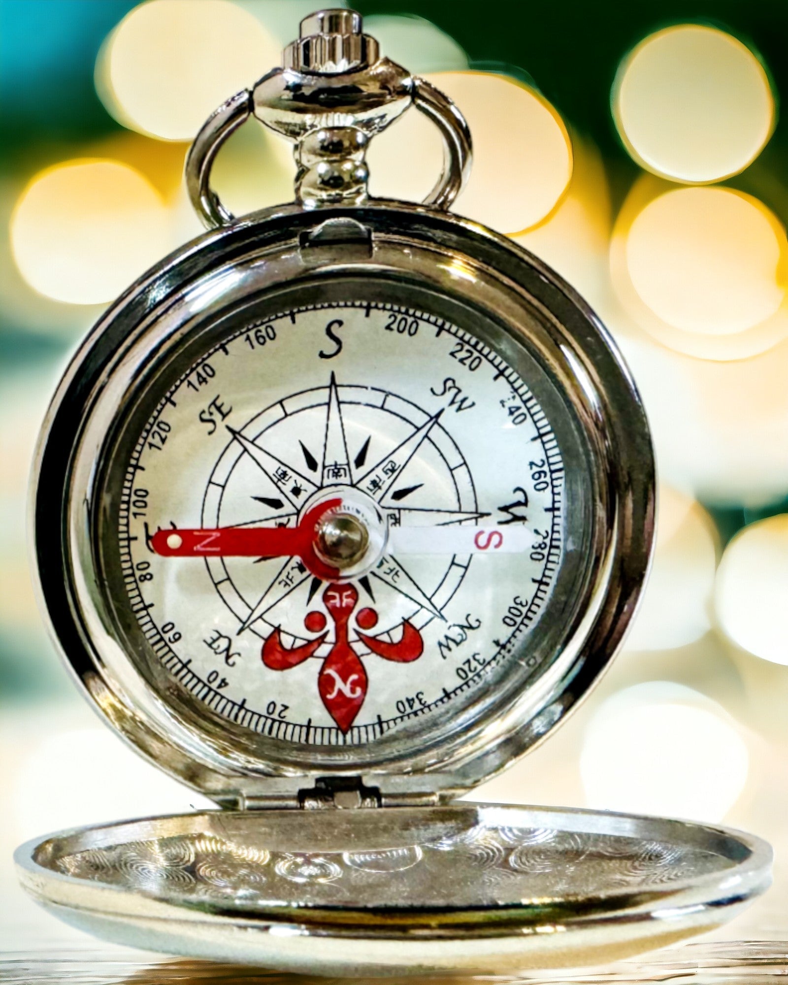 Mini Kompas Odkrywca, Bærbar og Elegant, Ideel til Rygsække og Udendørsbrug