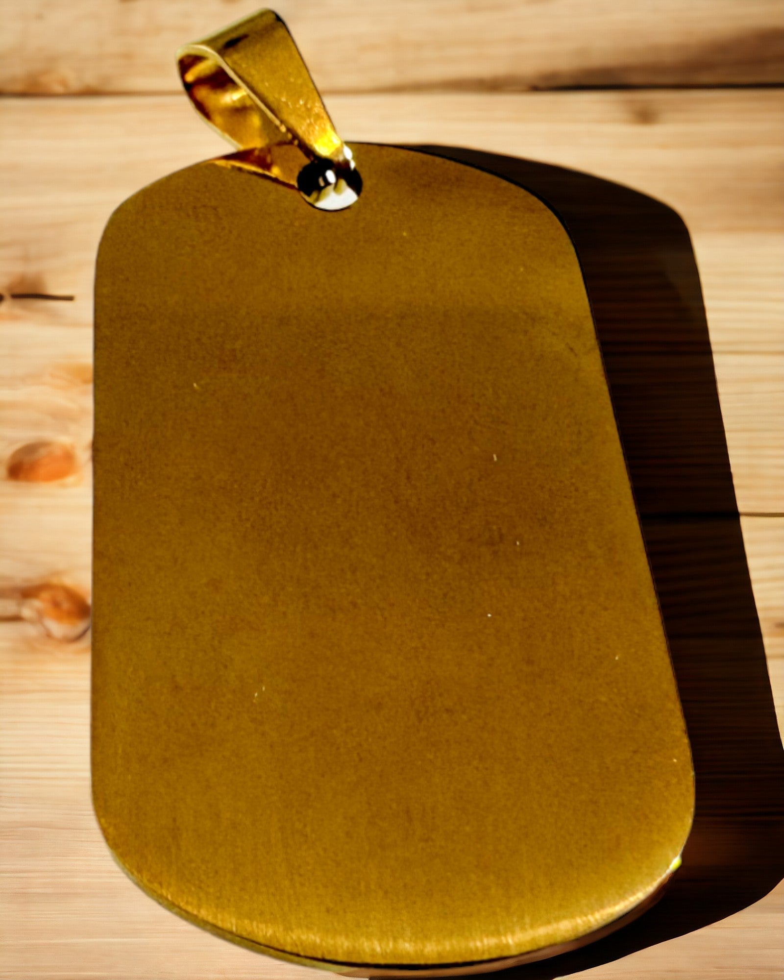 Militær Vedhæng med Gravering - Retro Stil i Forskellige Farver