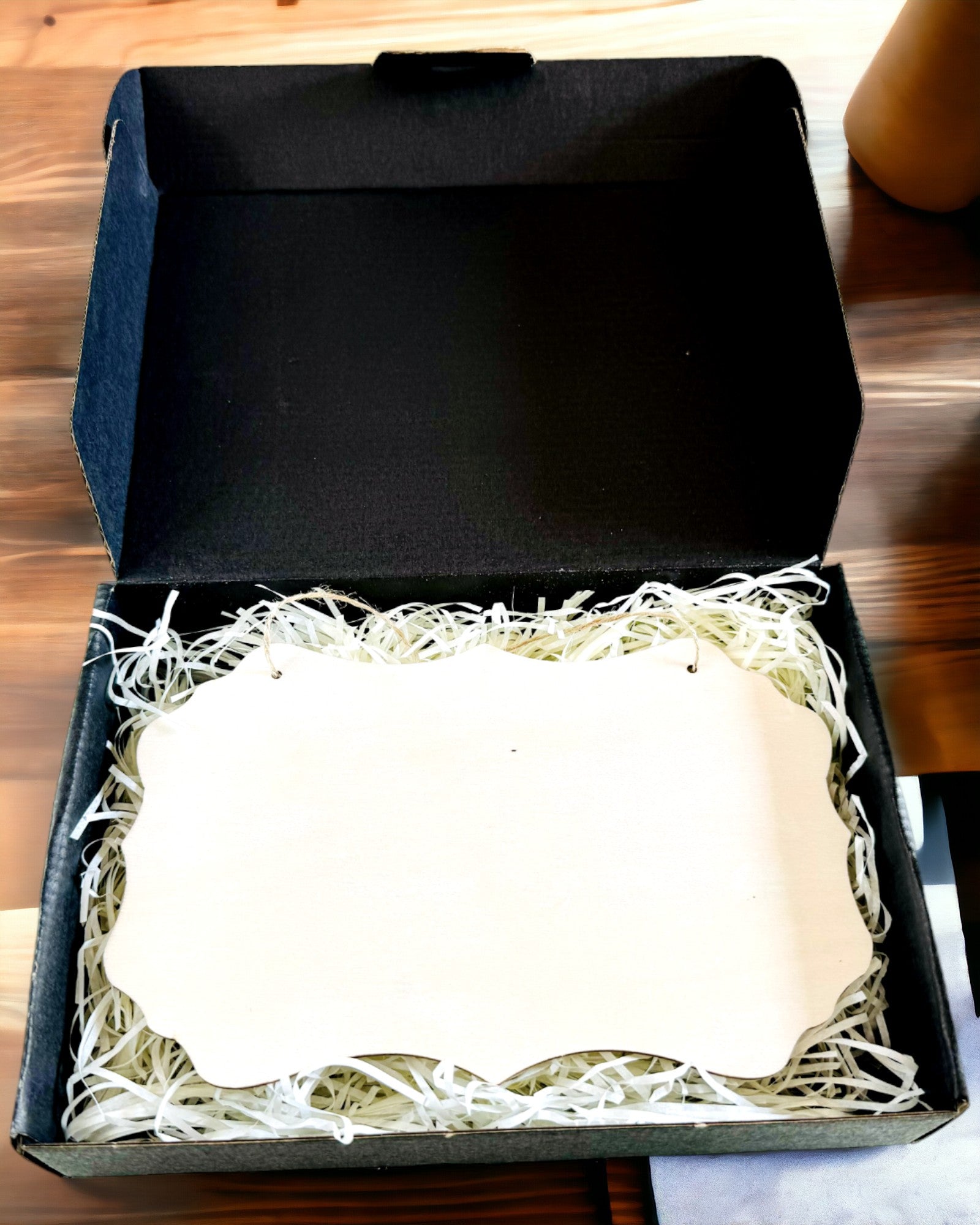 Dekorativt Trævedhæng med Mulighed for Personliggørelse – Mange Former