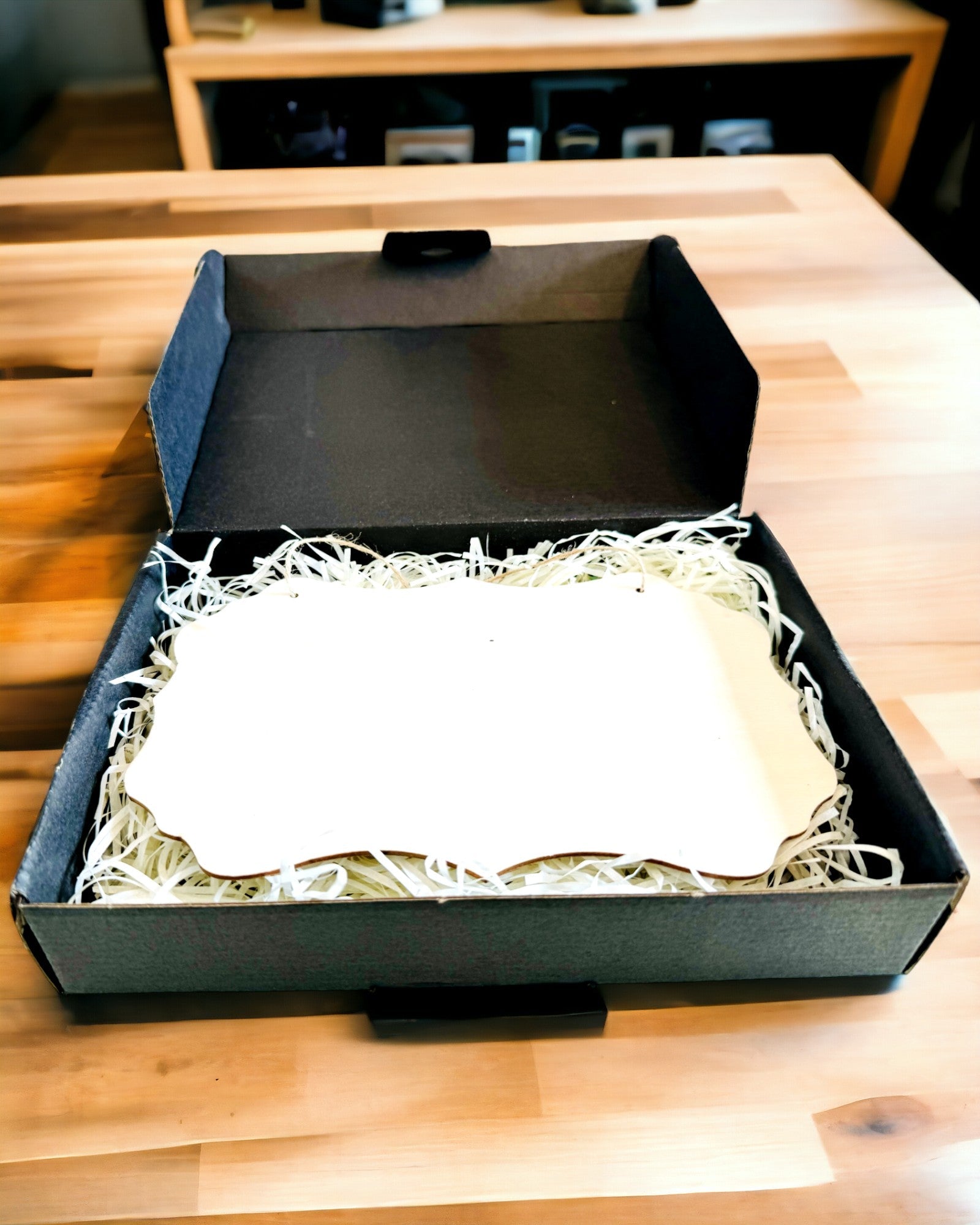 Dekorativt Trævedhæng med Mulighed for Personliggørelse – Mange Former