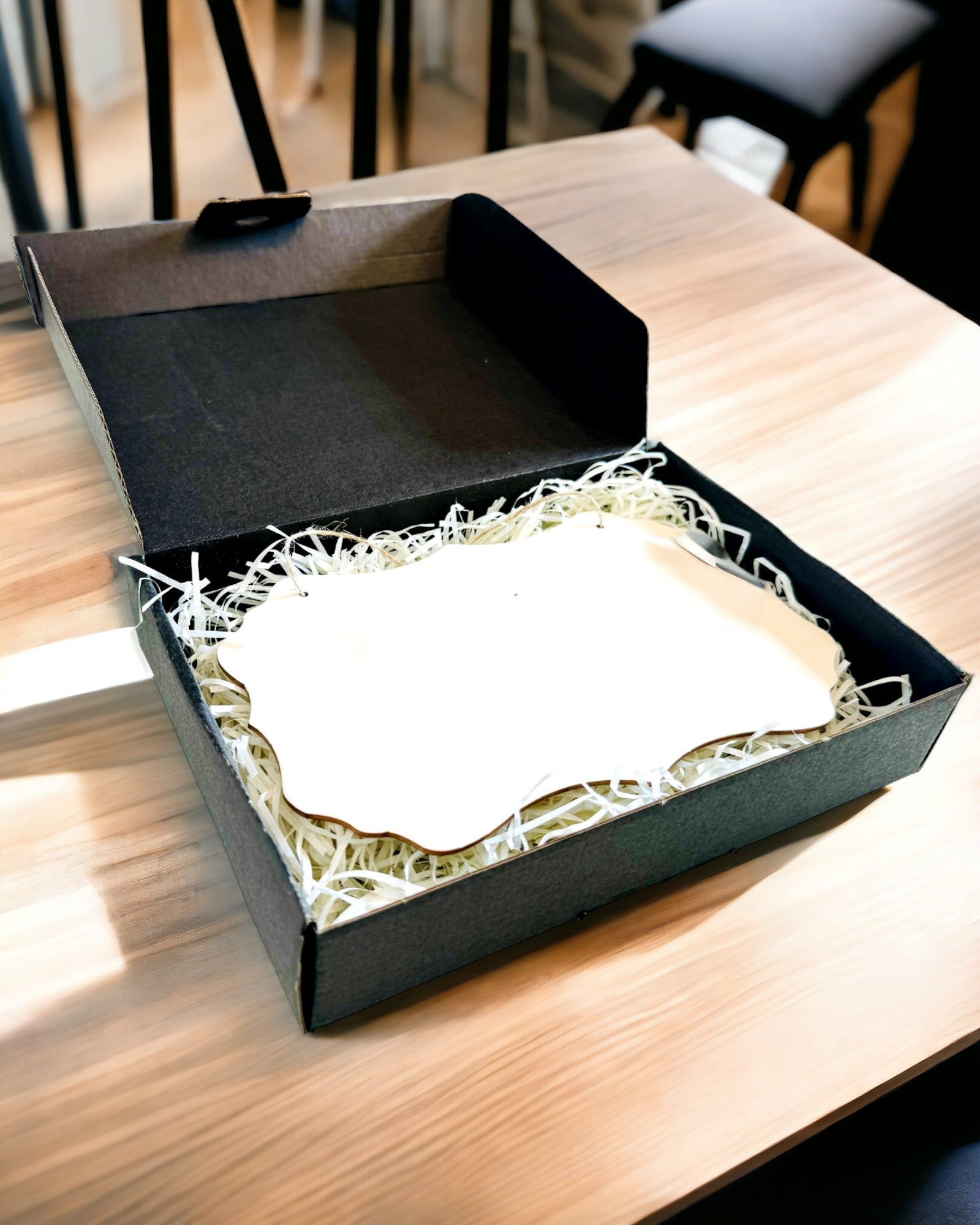 Dekorativt Trævedhæng med Mulighed for Personliggørelse – Mange Former