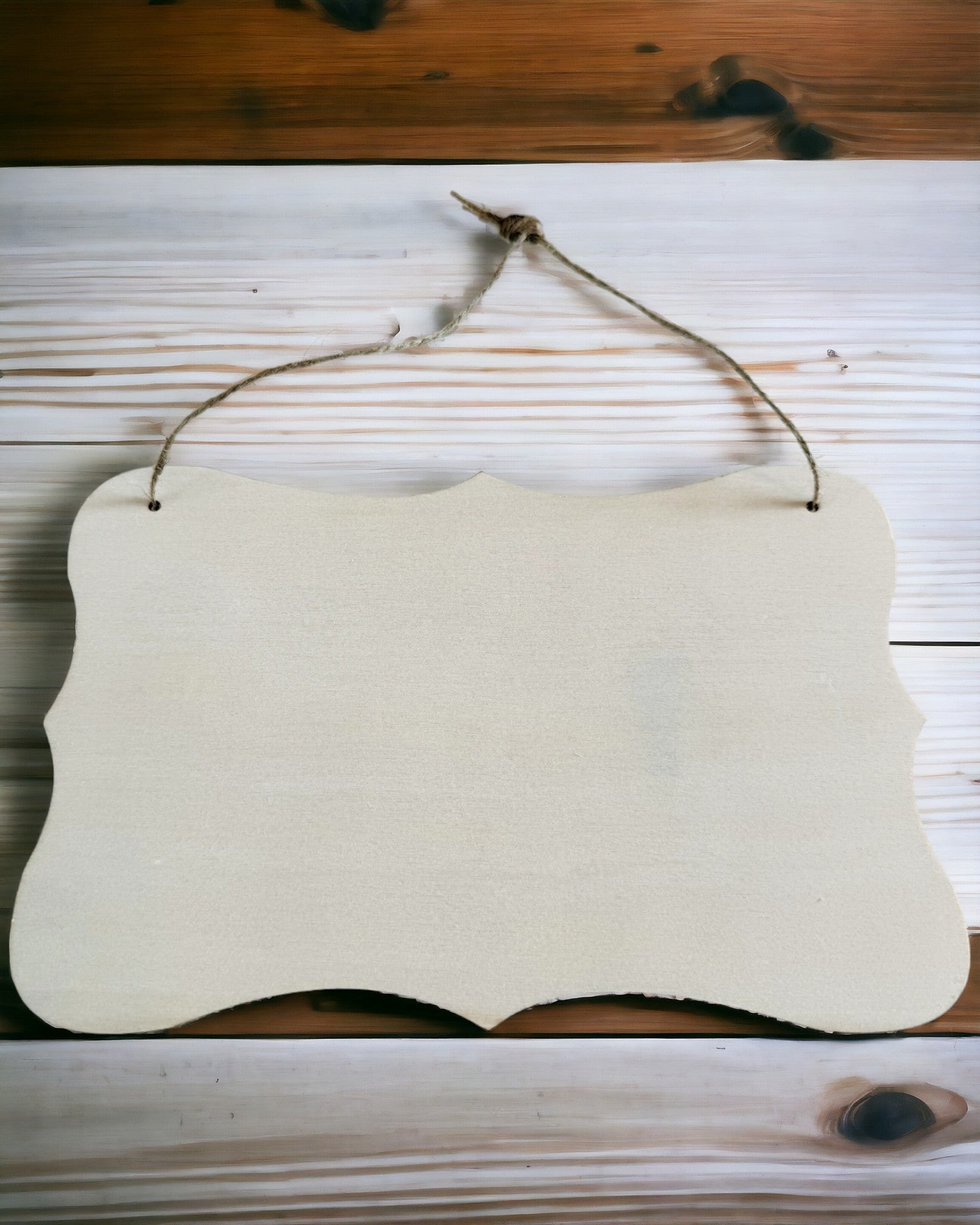 Dekorativt Trævedhæng med Mulighed for Personliggørelse – Mange Former