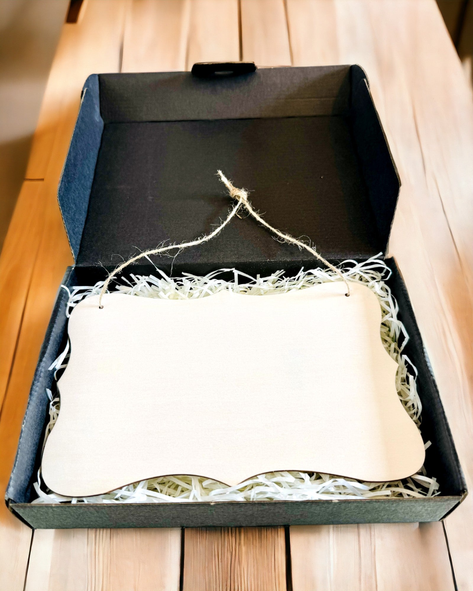 Dekorativt Trævedhæng med Mulighed for Personliggørelse – Mange Former