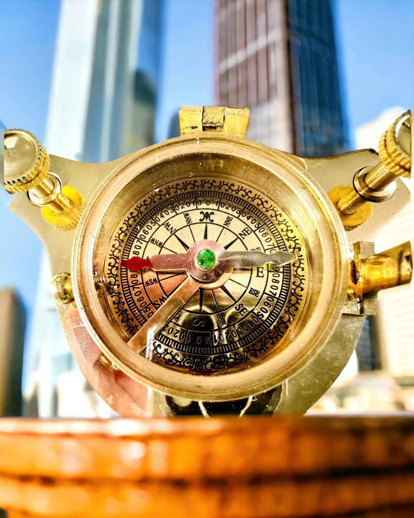 Søfartskompas med Mulighed for Gravering