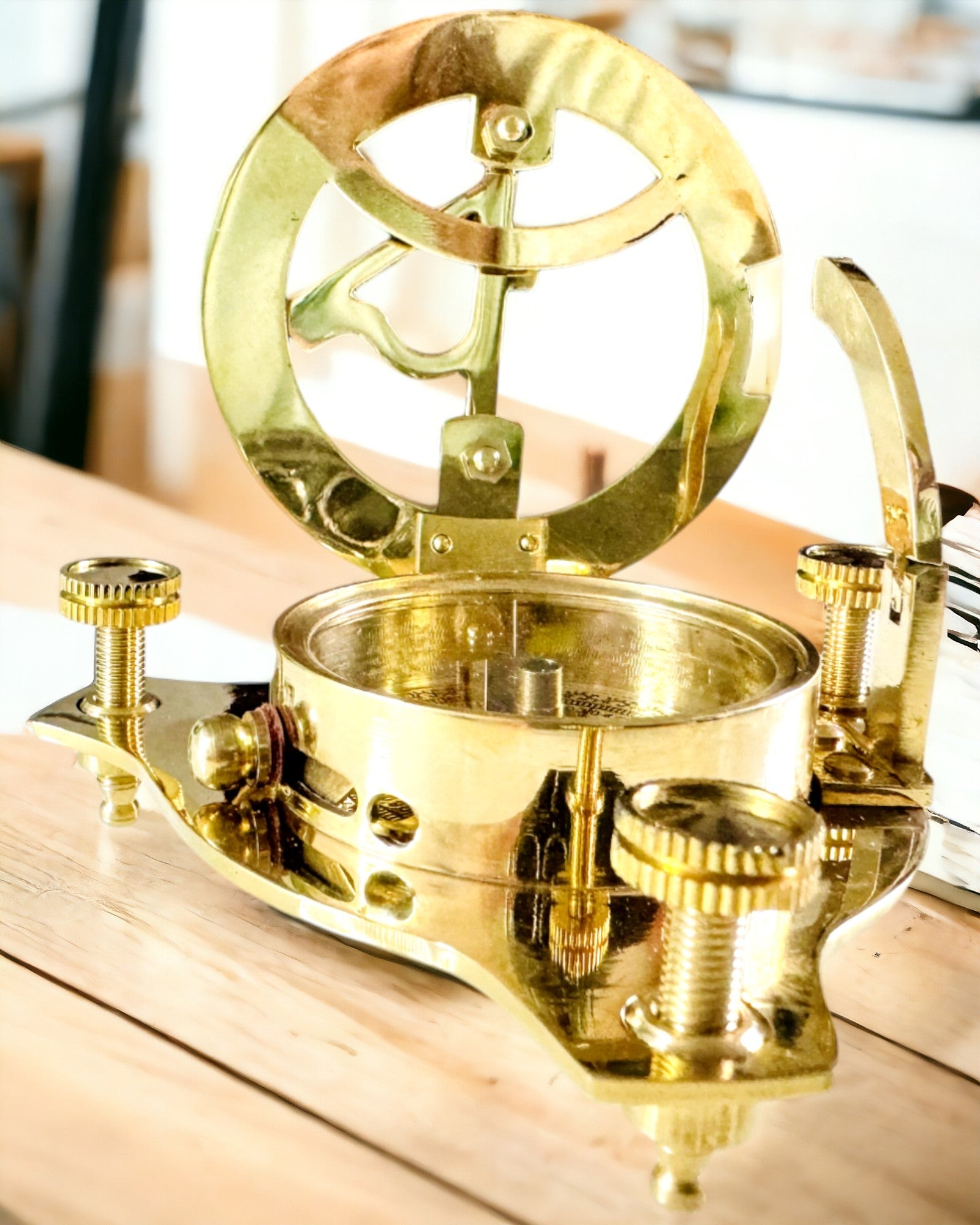 Søfartskompas med Mulighed for Gravering