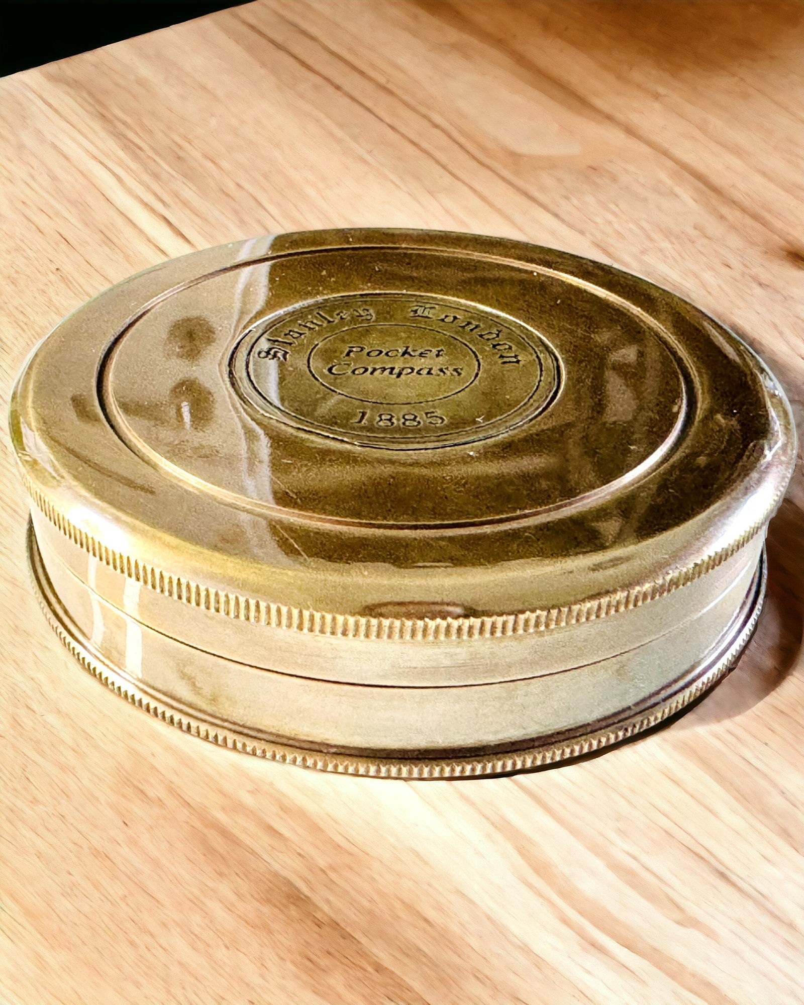 Sejlkompas "Stanley Marine London" med mulighed for personalisering, 2 varianter at vælge imellem