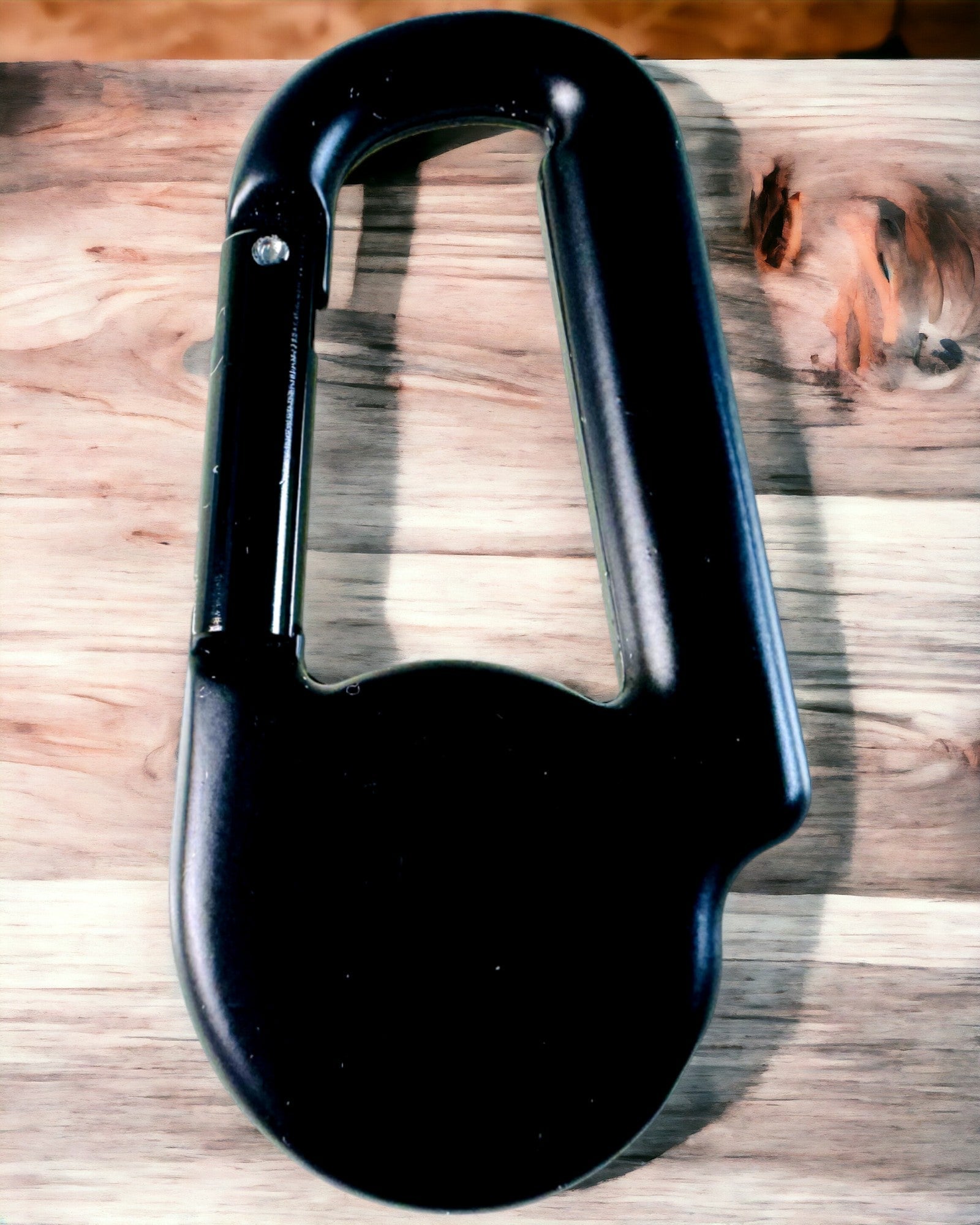 Karabinhagekompas med termometer, nøglering - mulighed for gravering