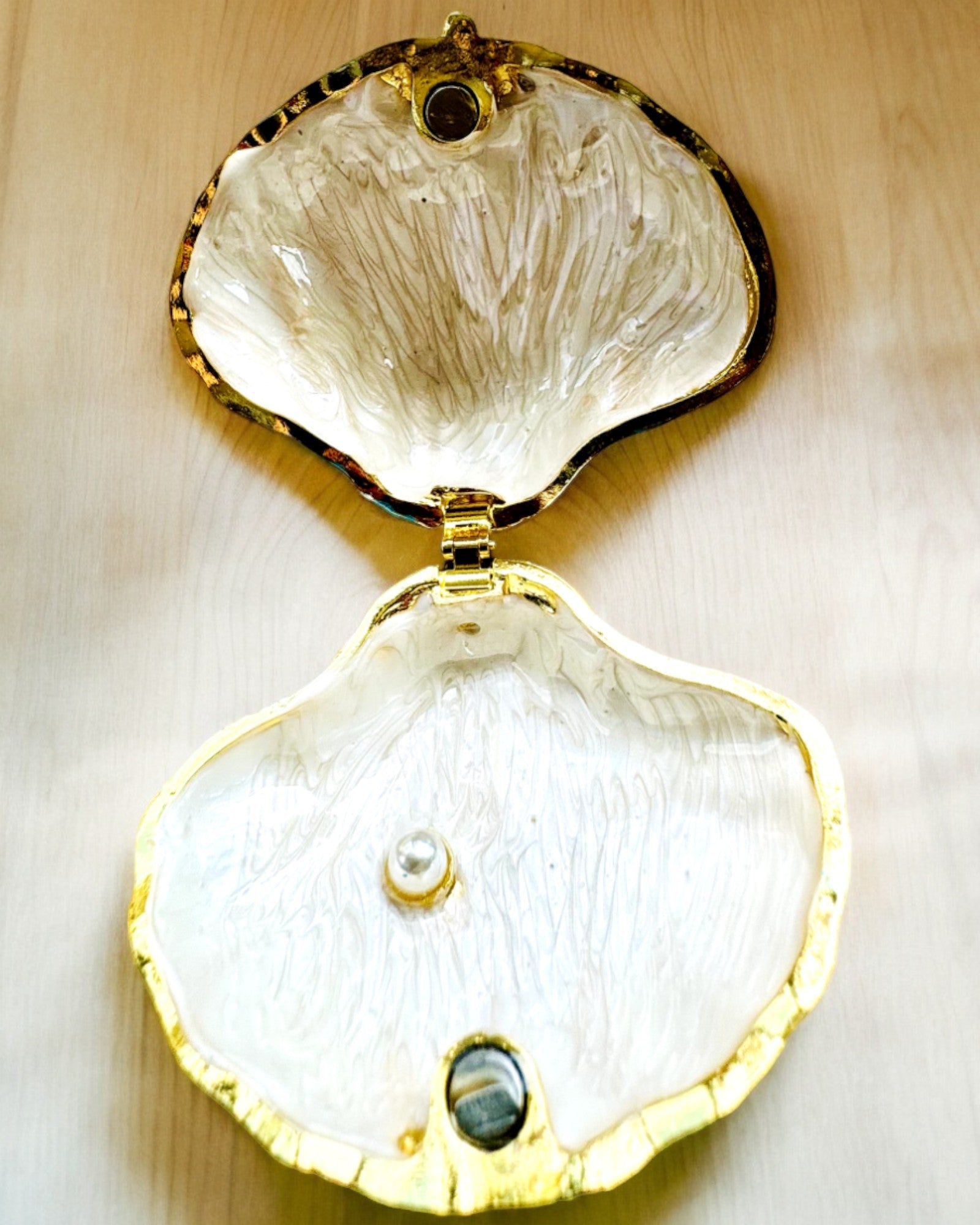 Skarbiec Wspomnień Muszelka - Smykkeskrin med mulighed for personlig gravering, gave