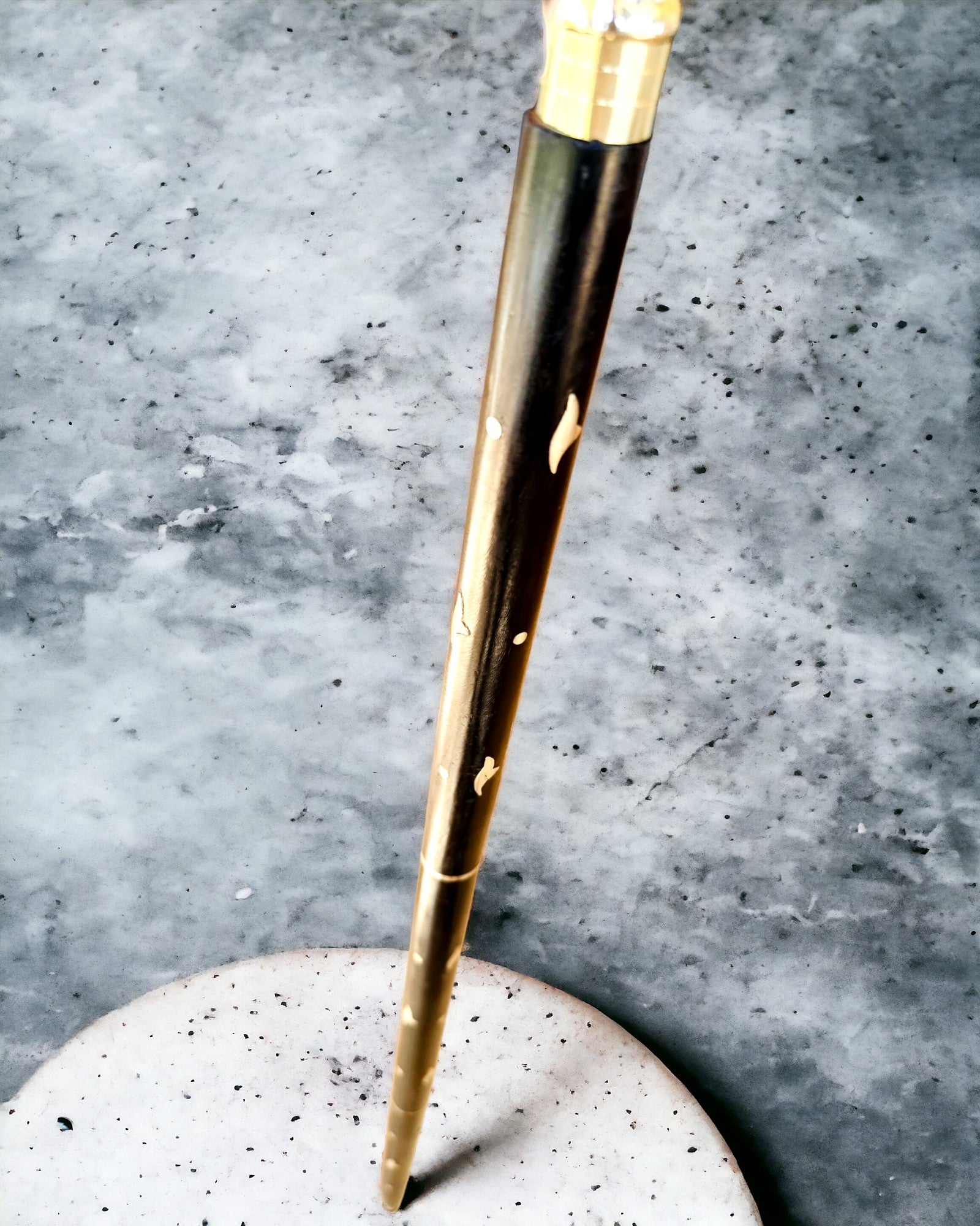 Spadserestok "Jaguar Elegance" af Mango Træ - mulighed for personlig gravering