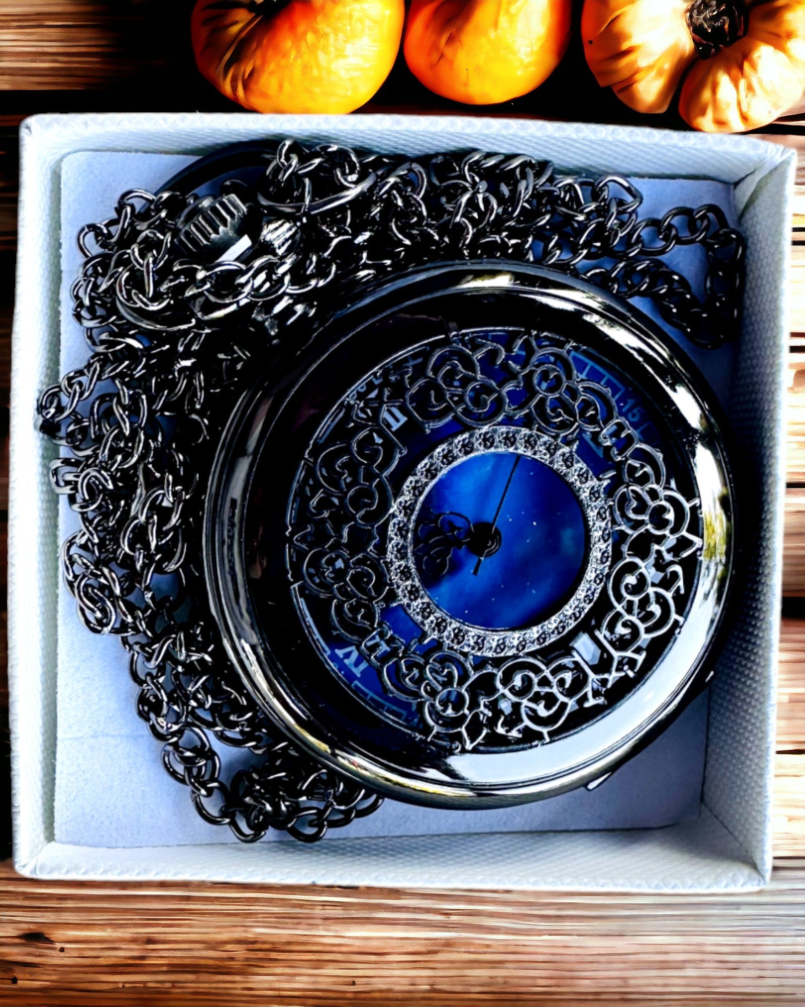 Lommeur "Eternum", personliggørelse som gave med gravering