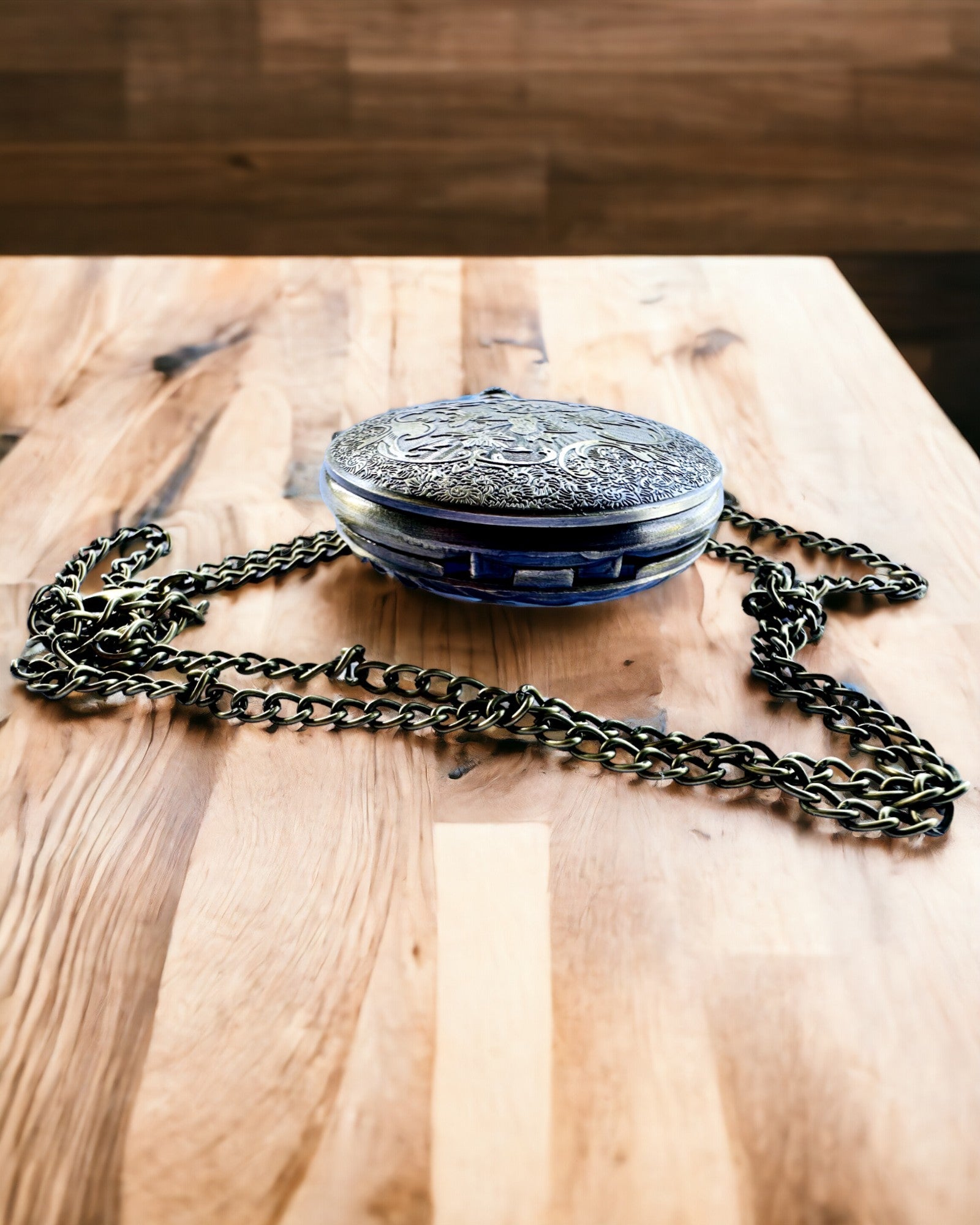 Lommeur "Vintage Explorer" med Mulighed for Gravering