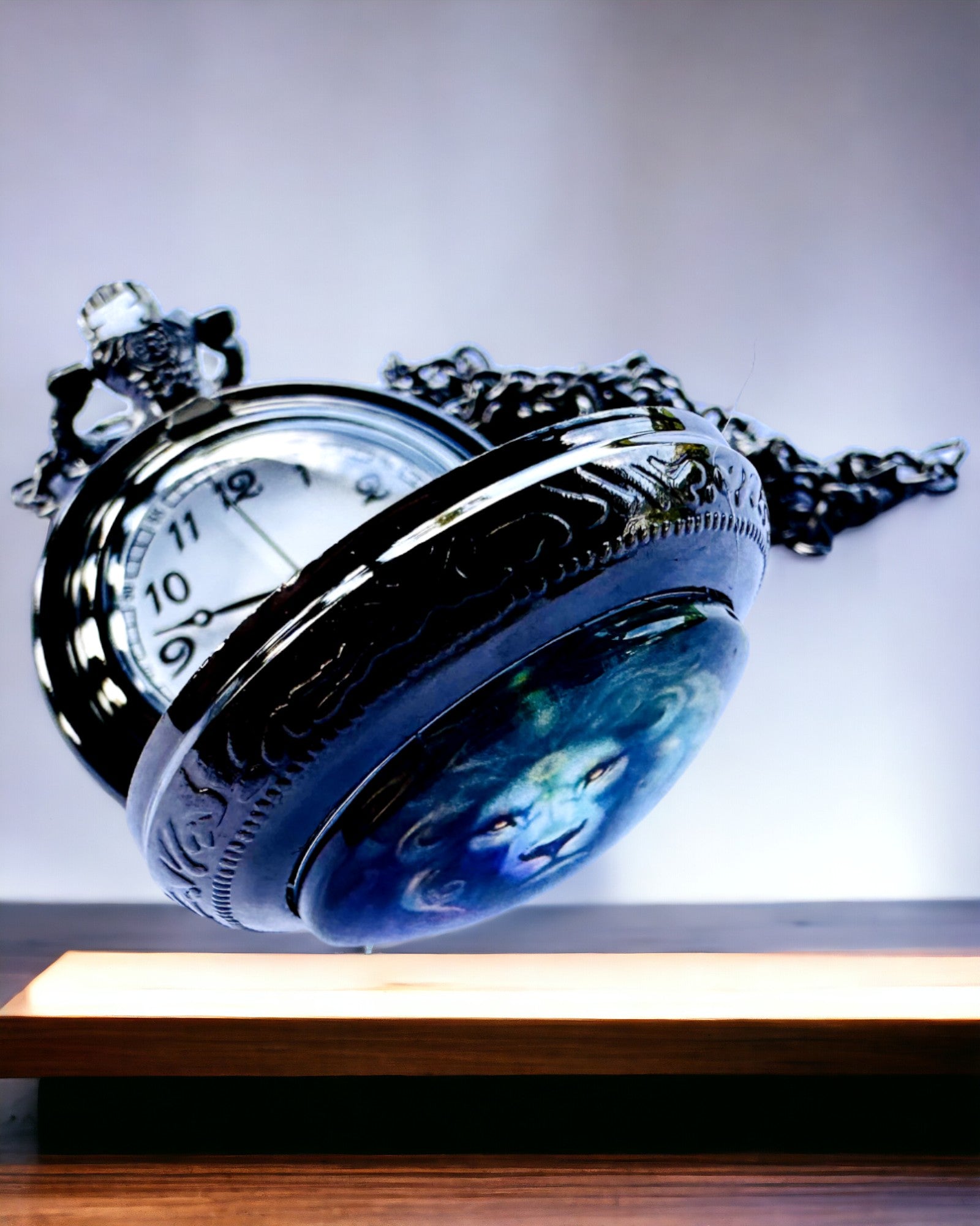 Lommeur "Majesty Lion" med Mulighed for Gravering