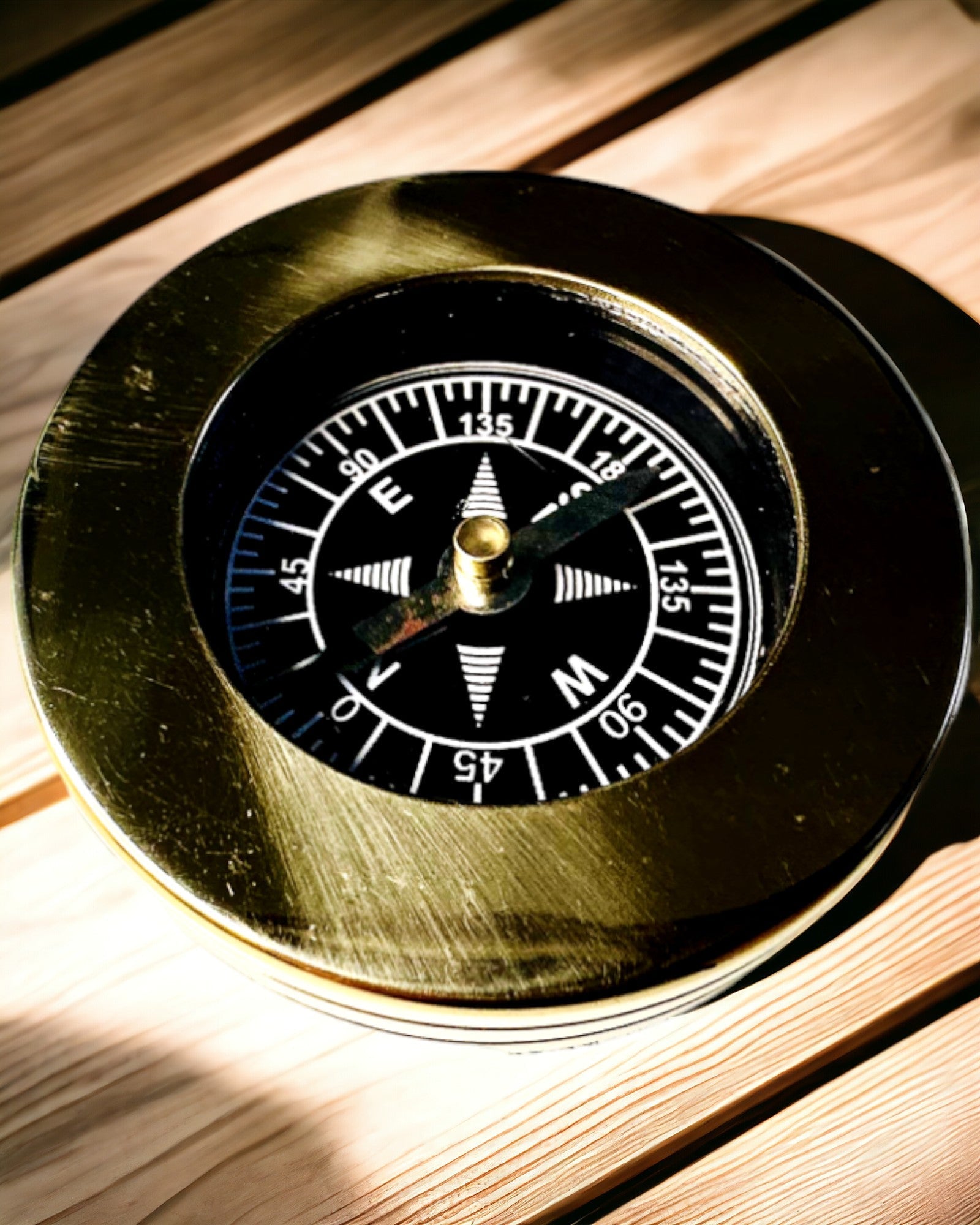 Rejsekompas Rajput med mulighed for personalisering - som gave