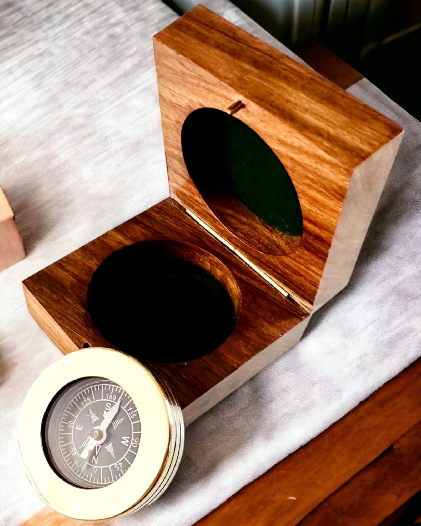 Rejsekompas Rajput med mulighed for personalisering - som gave