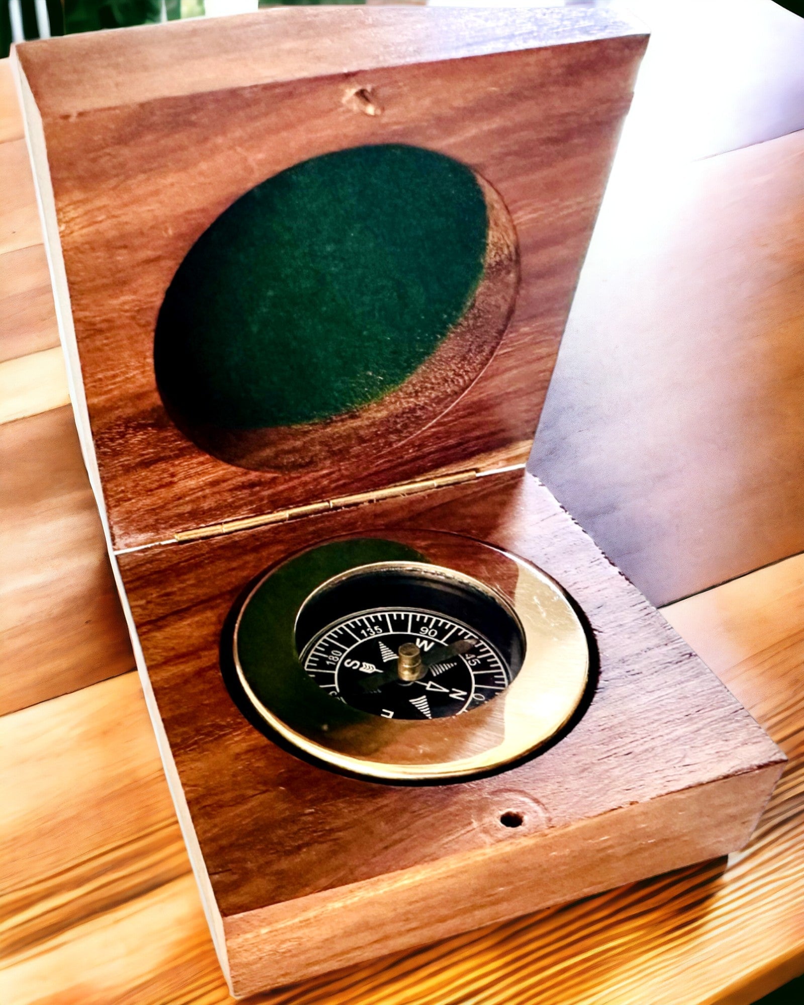 Rejsekompas Rajput med mulighed for personalisering - som gave