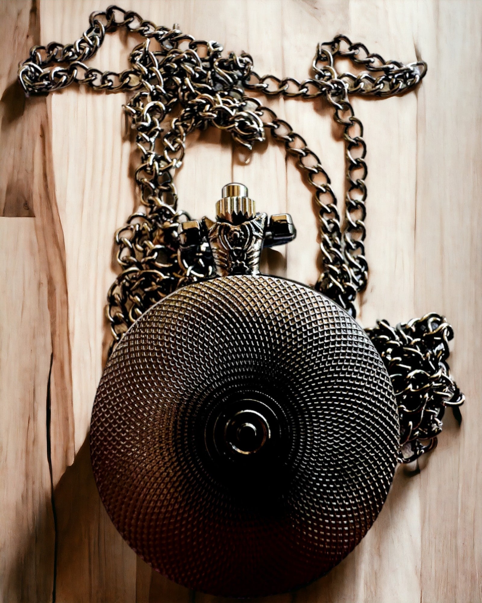 Lommeur "Stjernekatt" med Gravering, 2 farvevarianter at vælge imellem