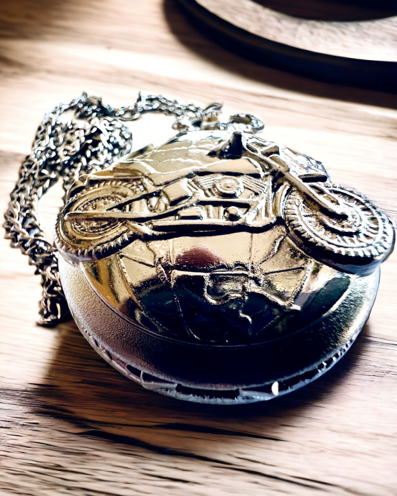 Elegant Lommeur Motorcykel Passion, mulighed for personlig gravering