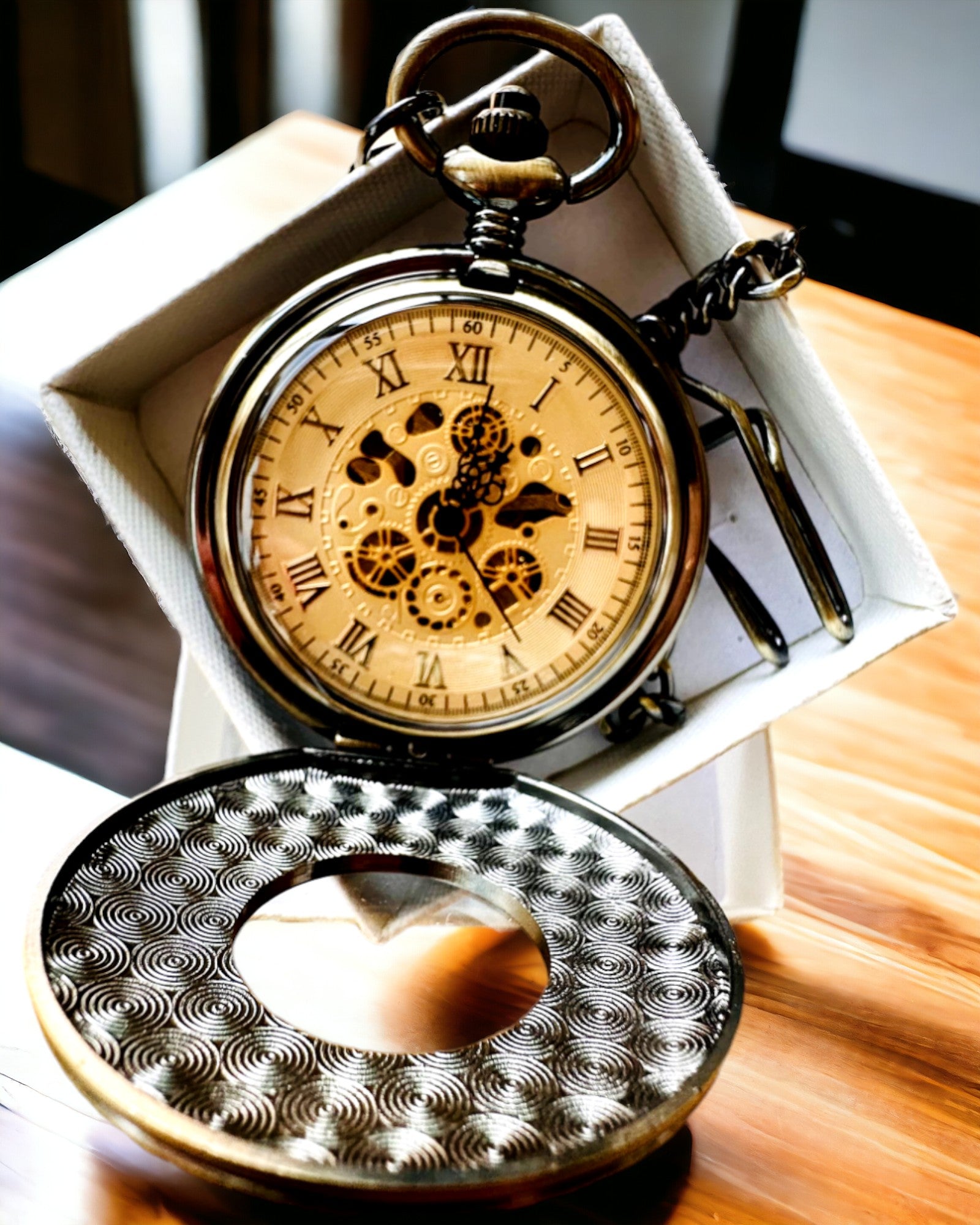 Lommeur "Retro Elegance", mulighed for personlig gravering