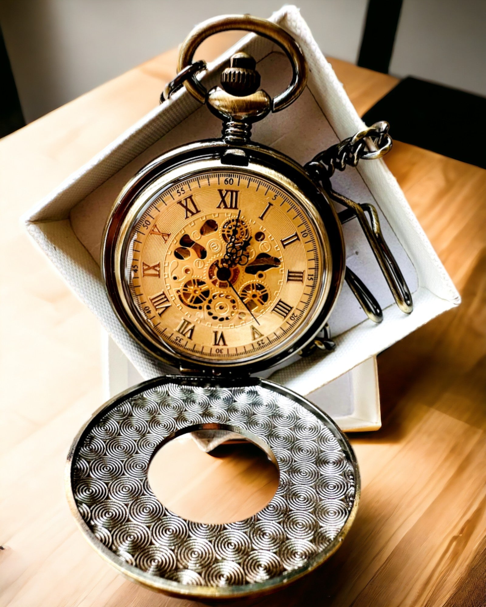 Lommeur "Retro Elegance", mulighed for personlig gravering