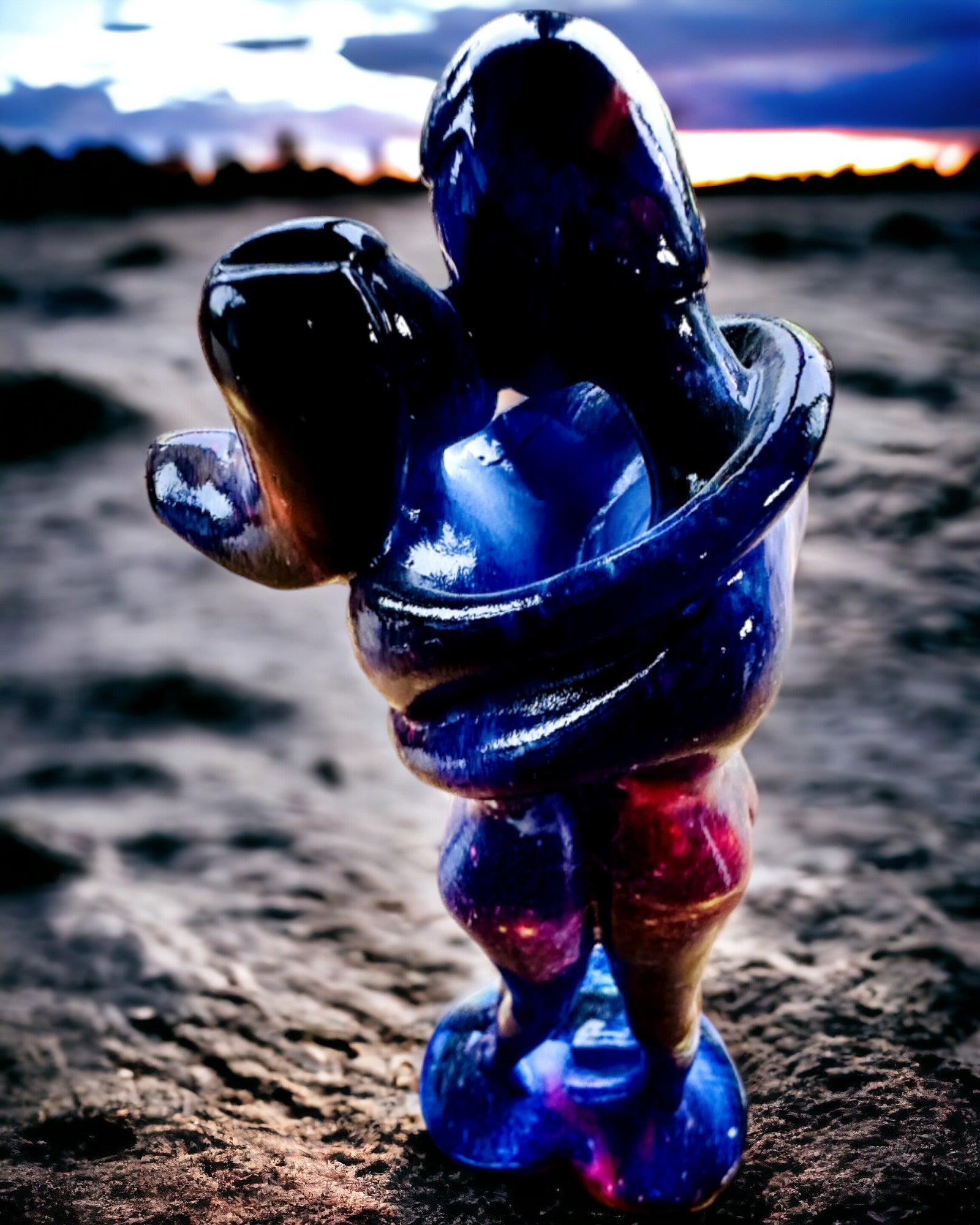 Kosmisk Kram - Resinfigur med Mulighed for Gravering