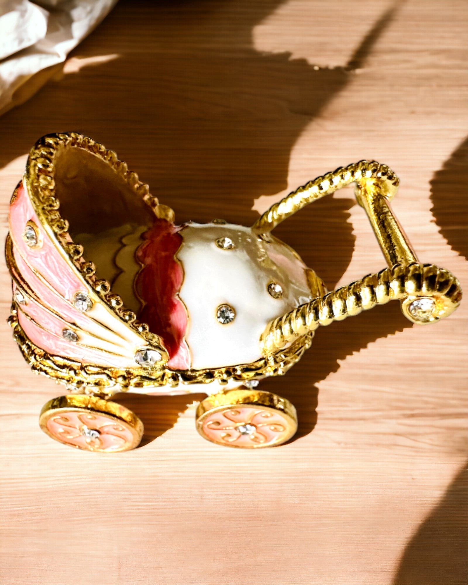 Lille Eventyrlig Smykkevogn, skatte - Kongelig Elegance, personalisering med gravering