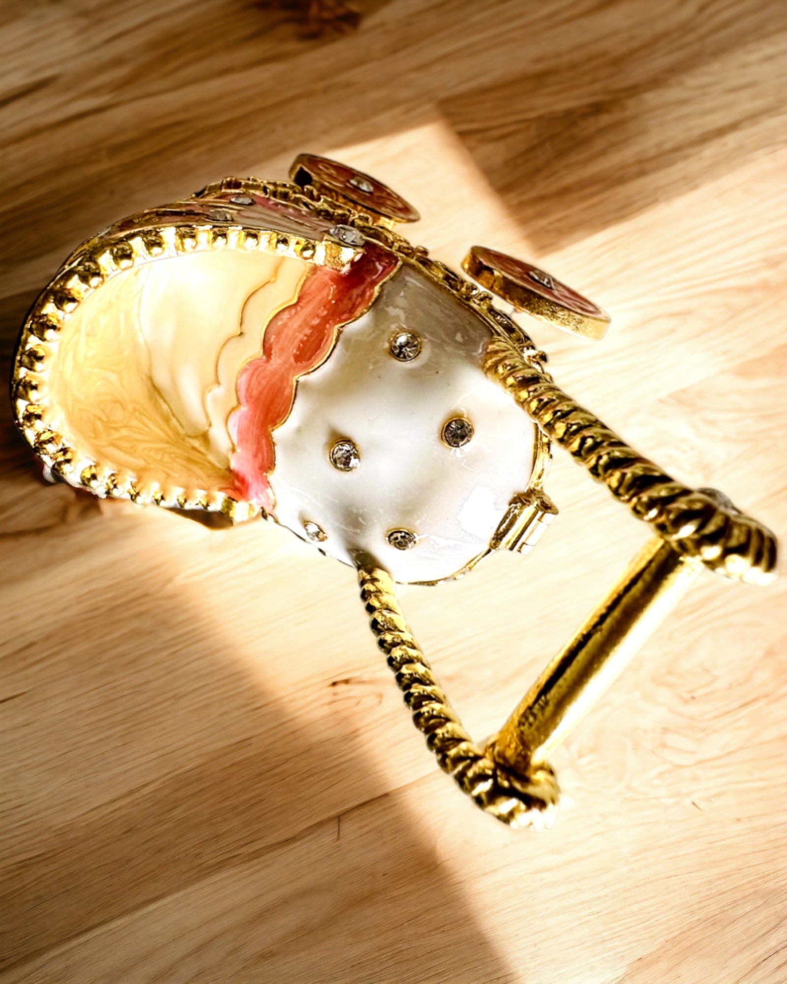 Lille Eventyrlig Smykkevogn, skatte - Kongelig Elegance, personalisering med gravering