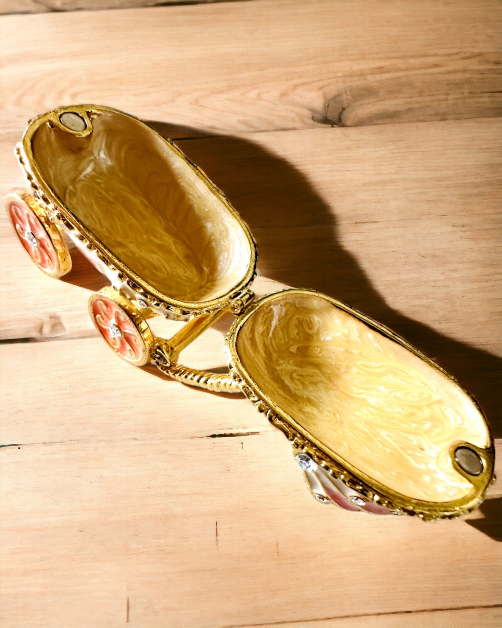 Lille Eventyrlig Smykkevogn, skatte - Kongelig Elegance, personalisering med gravering