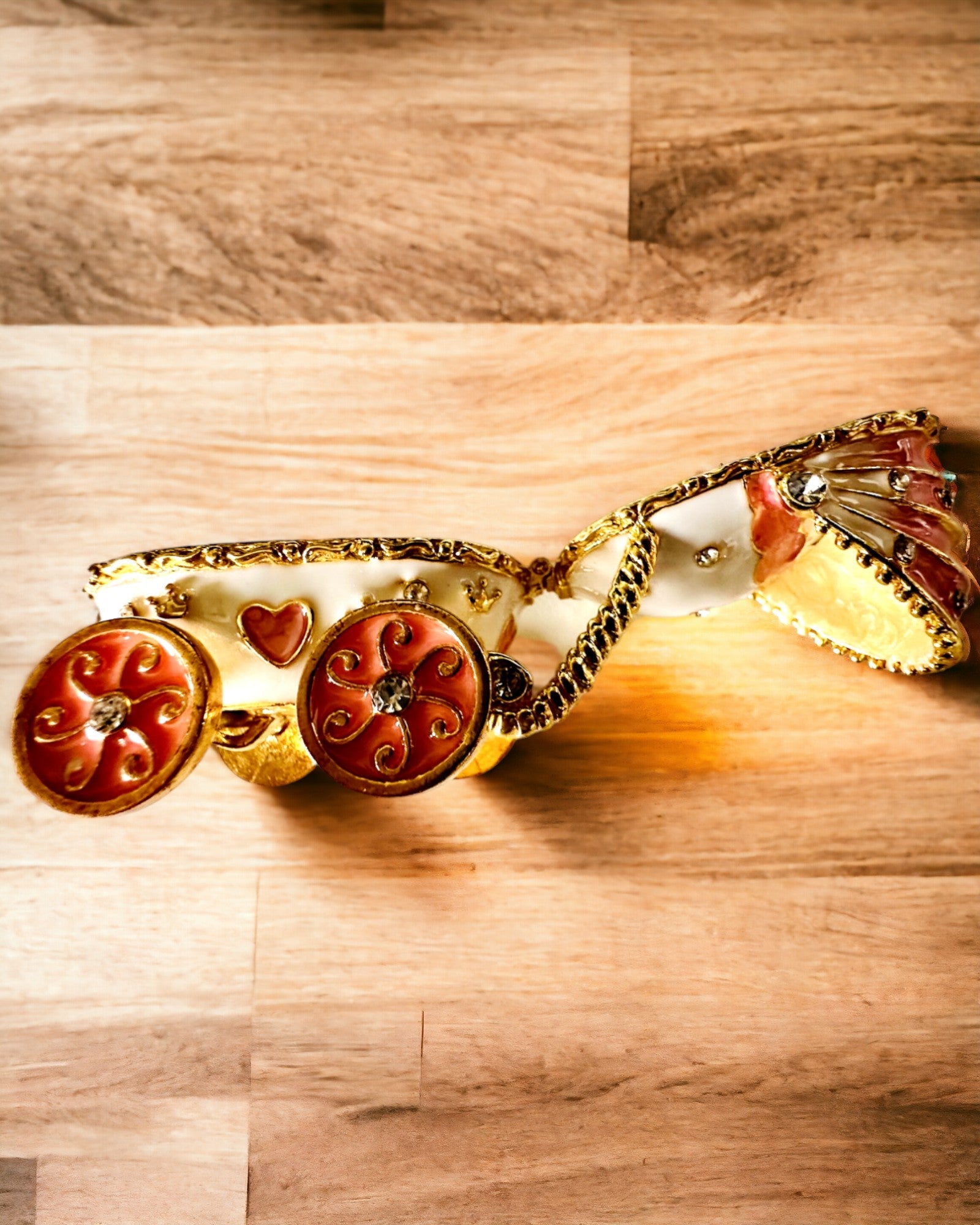 Lille Eventyrlig Smykkevogn, skatte - Kongelig Elegance, personalisering med gravering