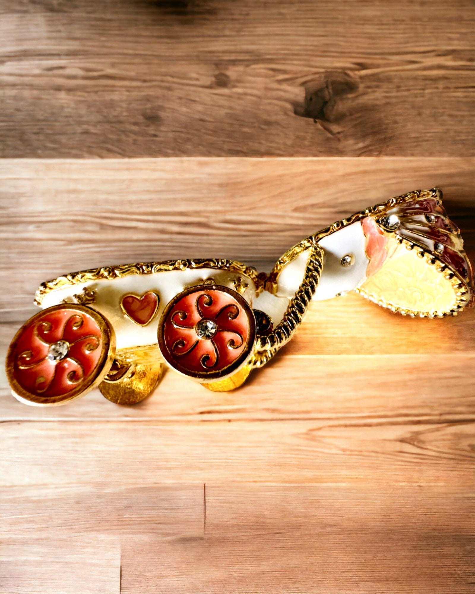 Lille Eventyrlig Smykkevogn, skatte - Kongelig Elegance, personalisering med gravering