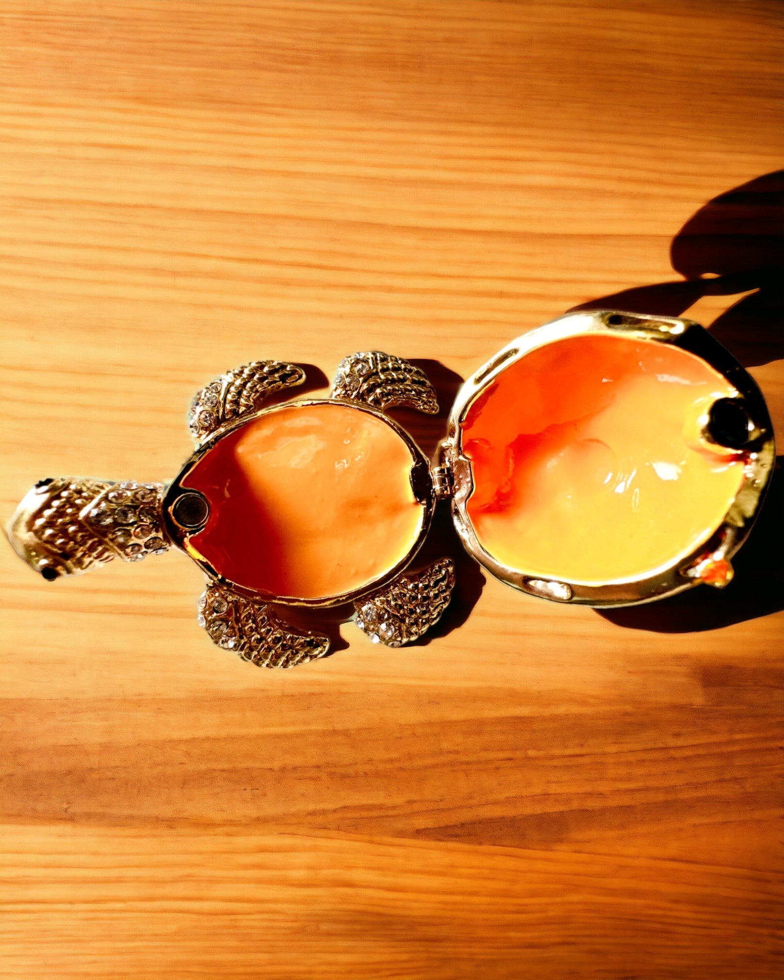 Skrin "Skildpaddefamilien" - farve grøn, personalisering med gravering