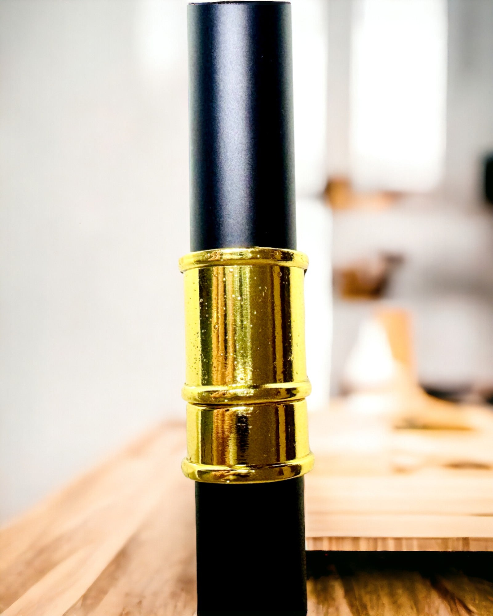 Luksuriøs Stok med Guldhåndtag i Blomsterform – Elegant og Moderne, 93 cm