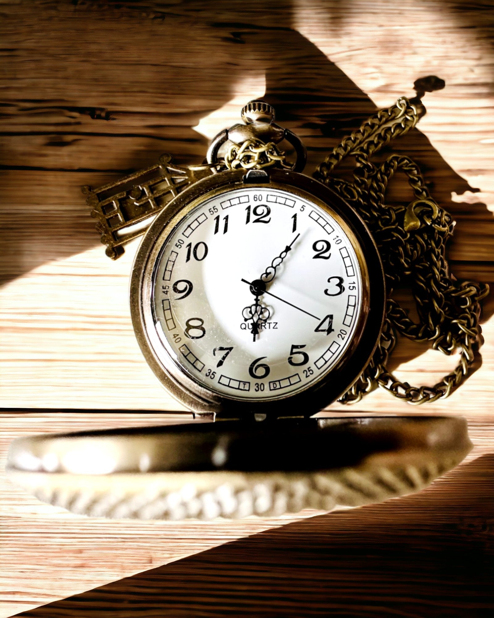 Lommeur "Butterfly Elegance" med mulighed for personlig gravering