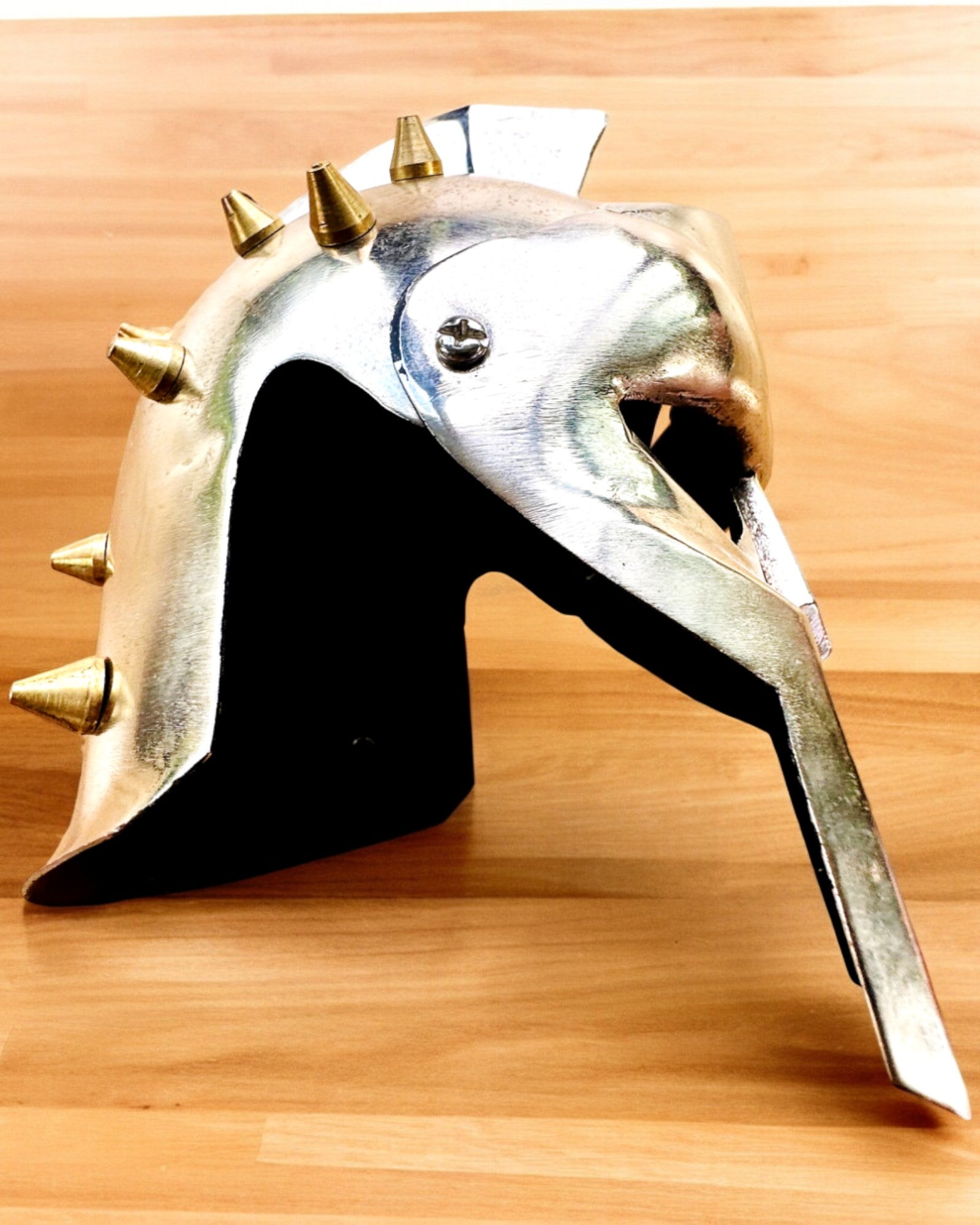 Gladiatorisk Riddermaske "Sparta" - mulighed for personliggørelse med gravering