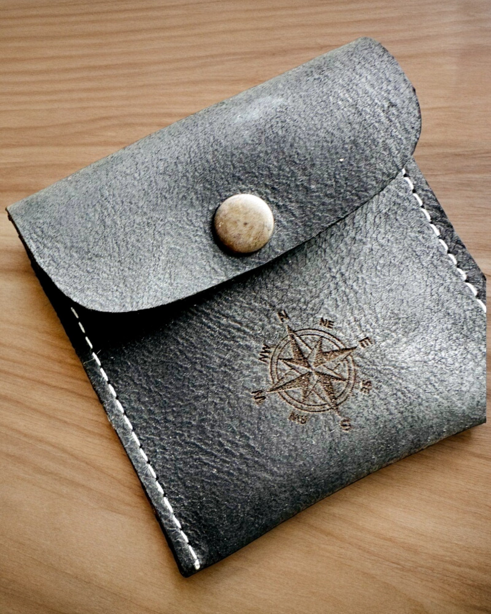 Etui til lommeur eller kompas Rejsende - mulighed for personliggørelse med gravering