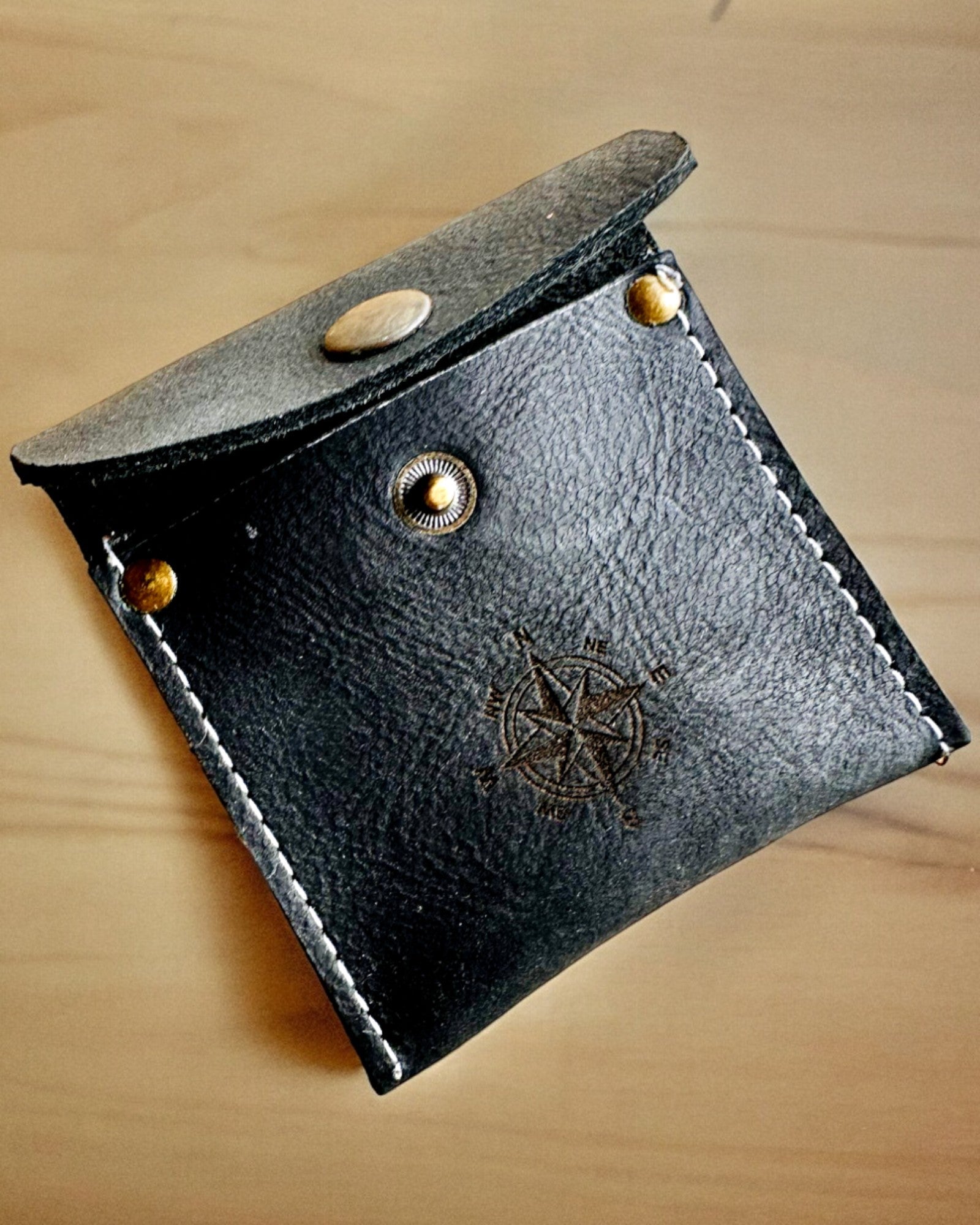 Etui til lommeur eller kompas Rejsende - mulighed for personliggørelse med gravering