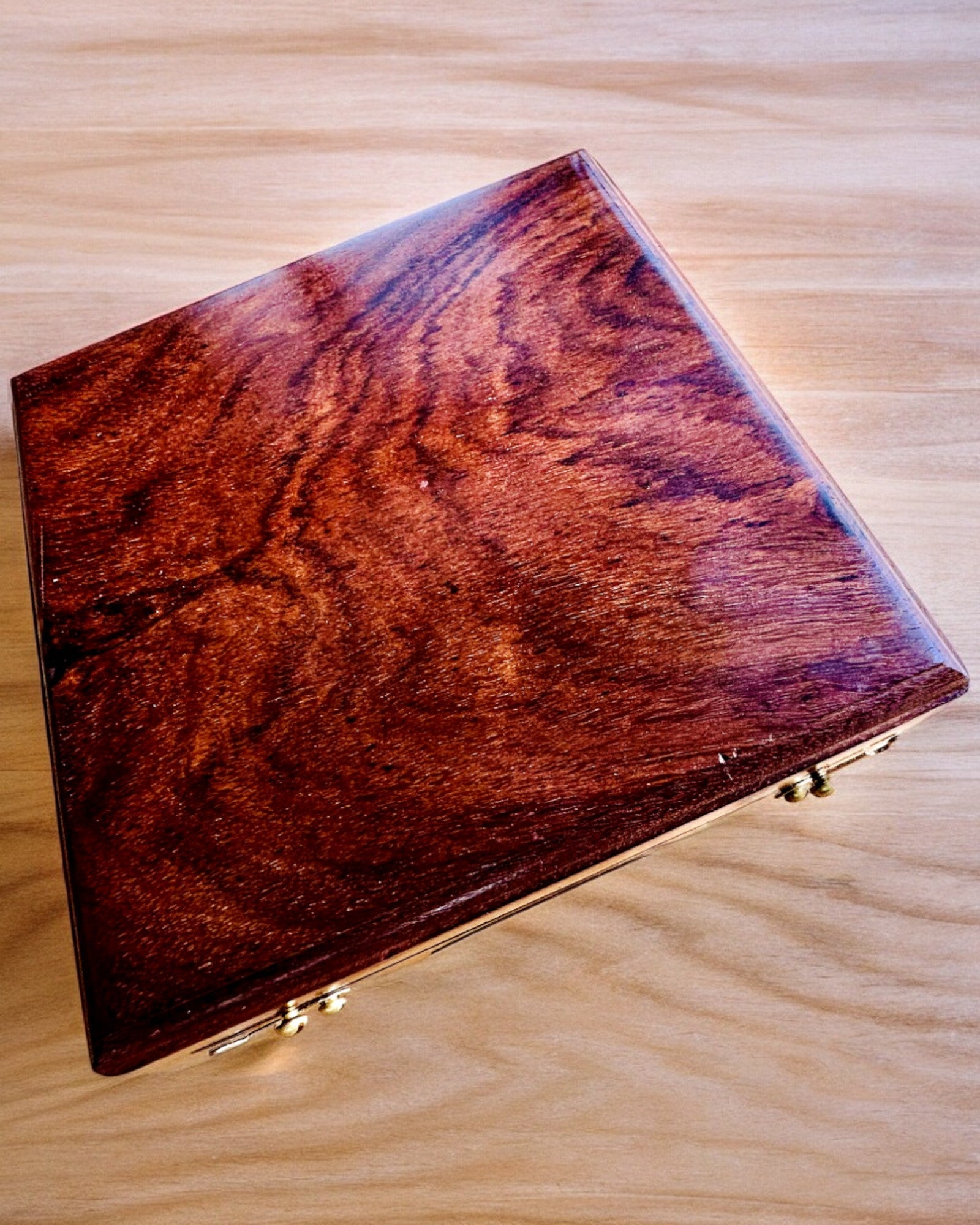 Stor Trækasse til Kompas "Gilbert & Sons" med Mulighed for Gravering