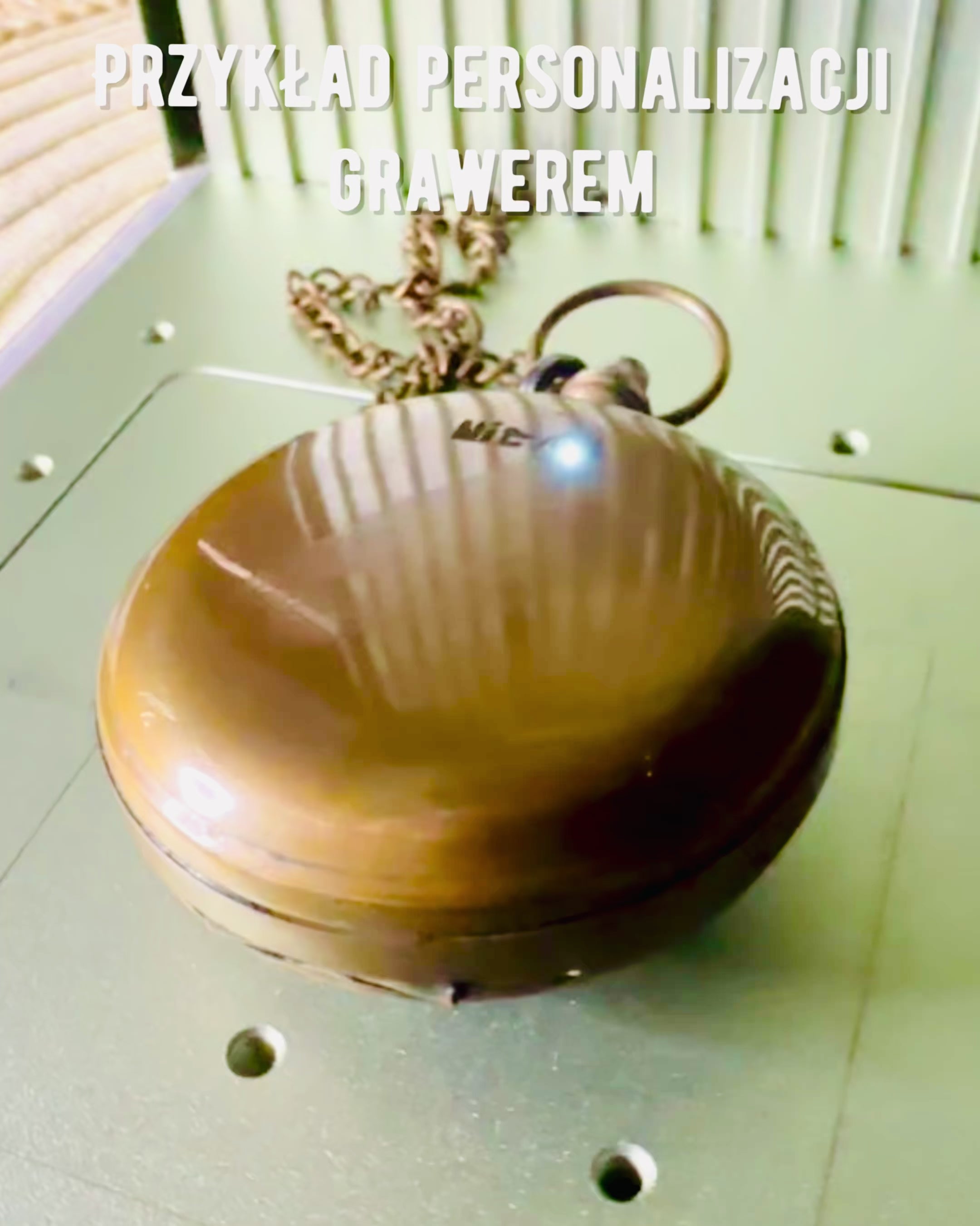 Rejsekompas med gravering, personalisering – Håndværk af indiske håndværkere