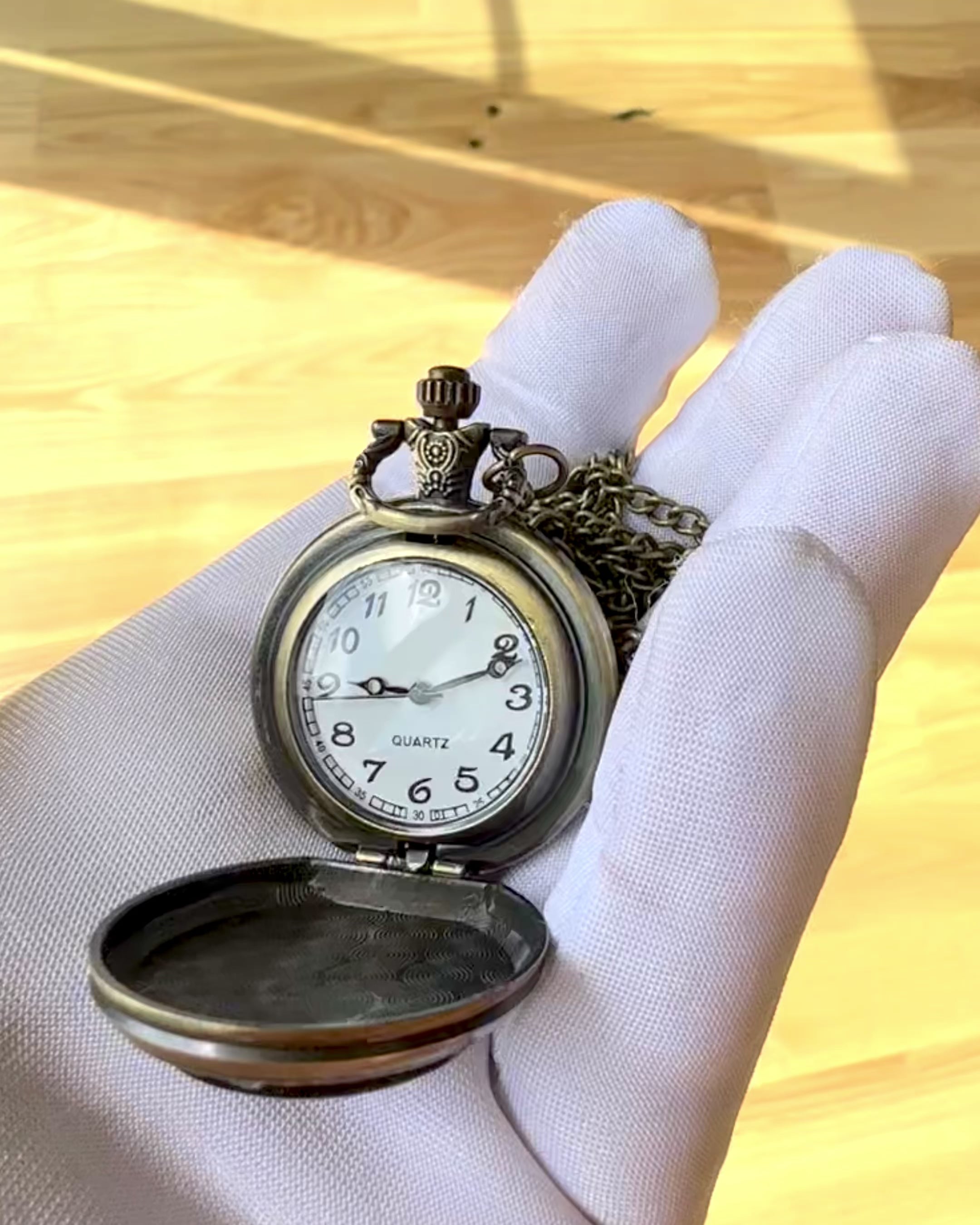 Lommeur "Dragon's Twilight" personliggørelse med gravering