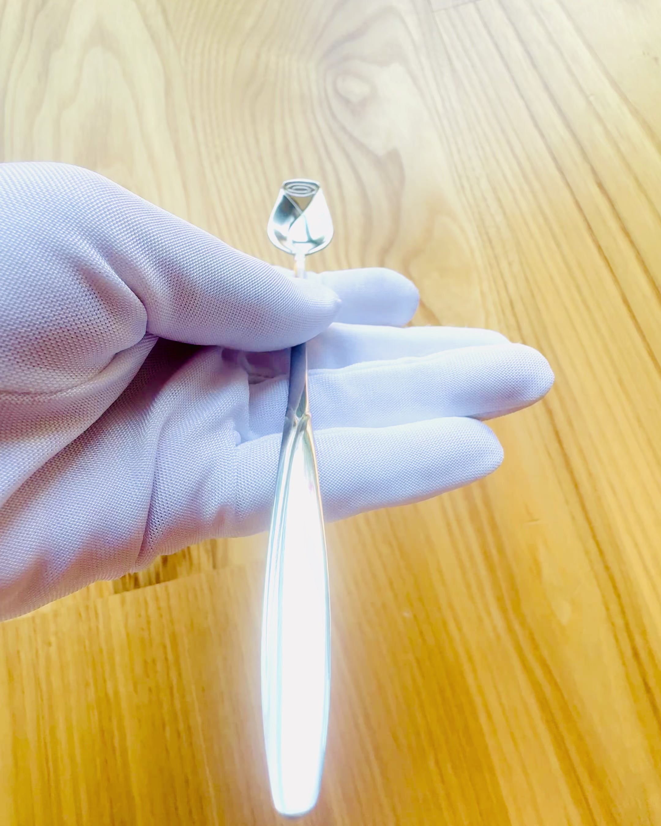 Personliggjort Rosen Ske med Mulighed for Gravering som gave - 3 farvevarianter at vælge imellem