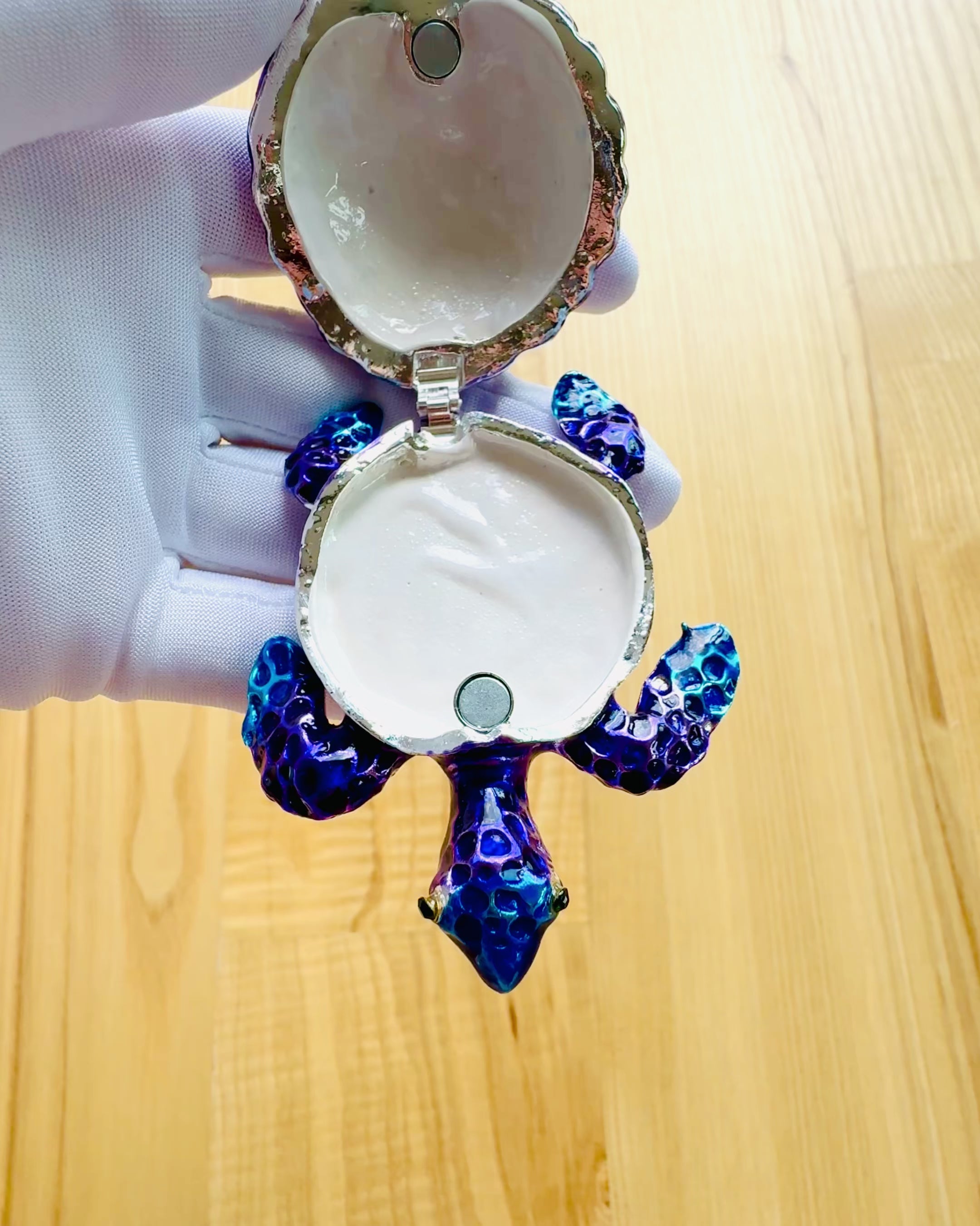 Magisk Skildpaddeskat - Smykkeskrin med mulighed for personlig gravering, gave