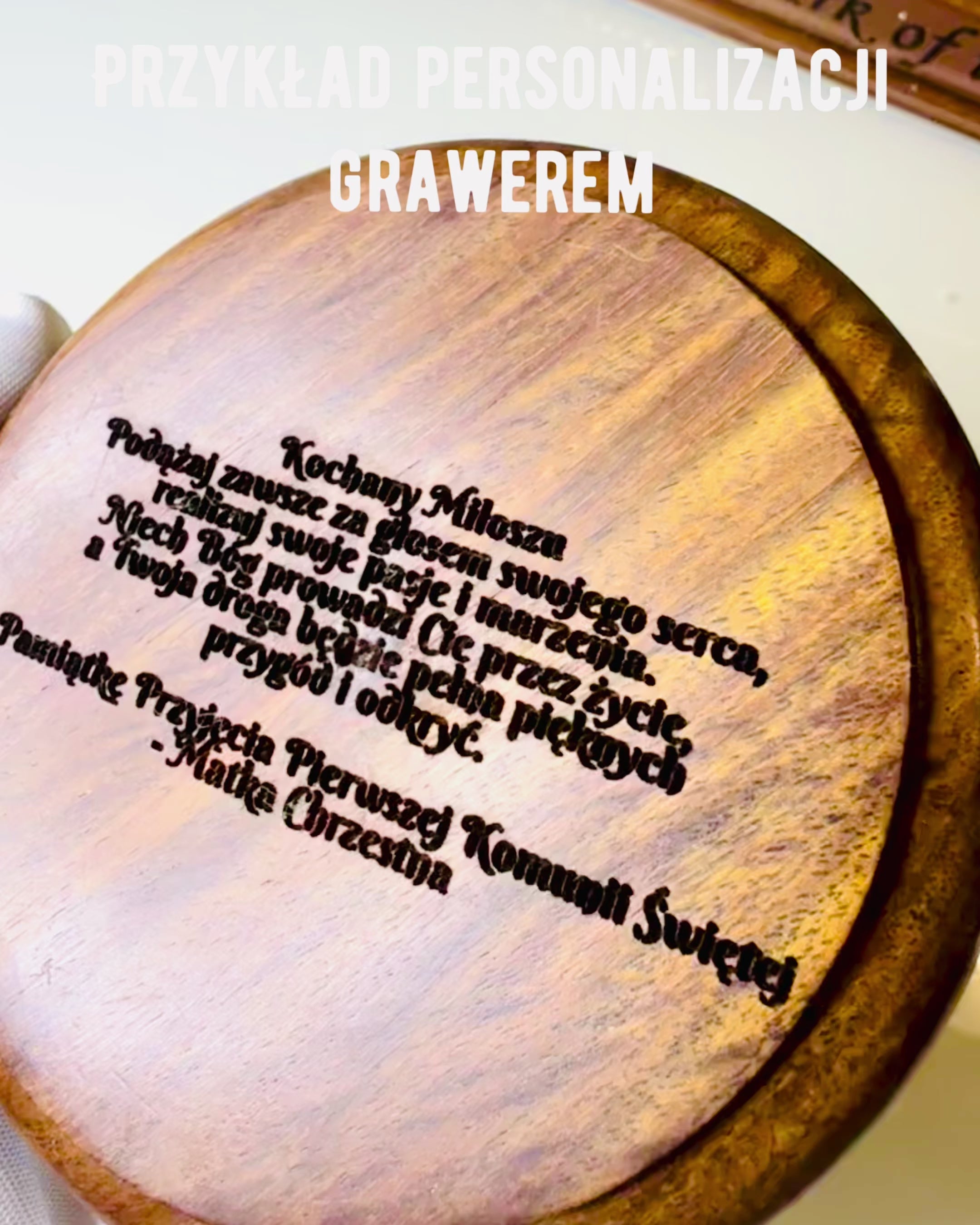 Træskibskompas med Mulighed for Gravering – Håndlavet, Håndværk