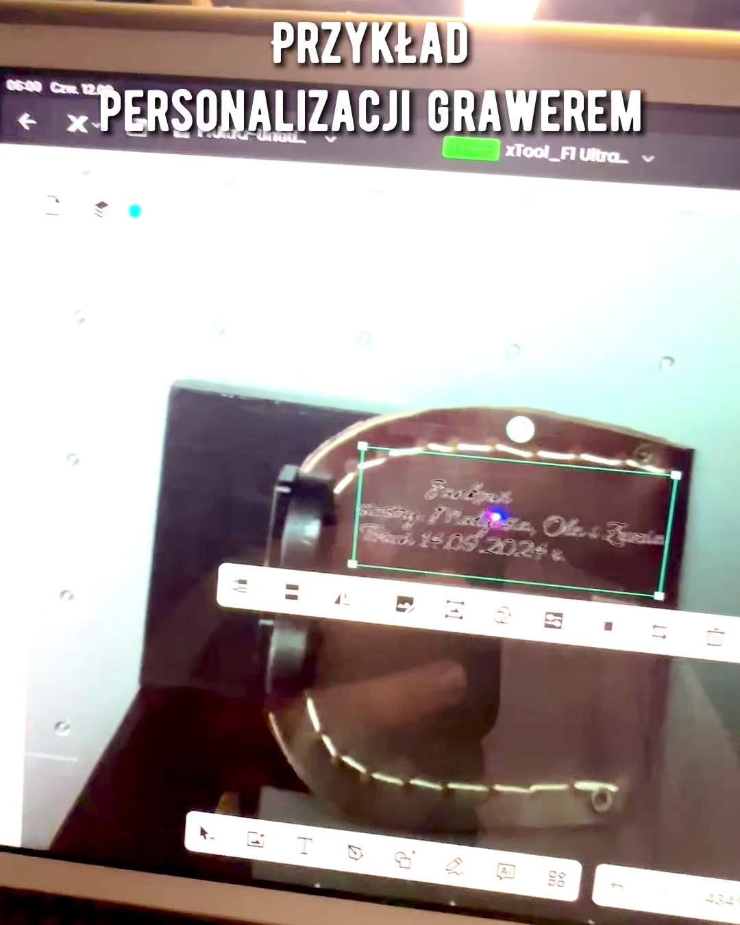 Læderetui "Odkrywca" - til kompakt kompas eller lommeur - mulighed for personlig gravering