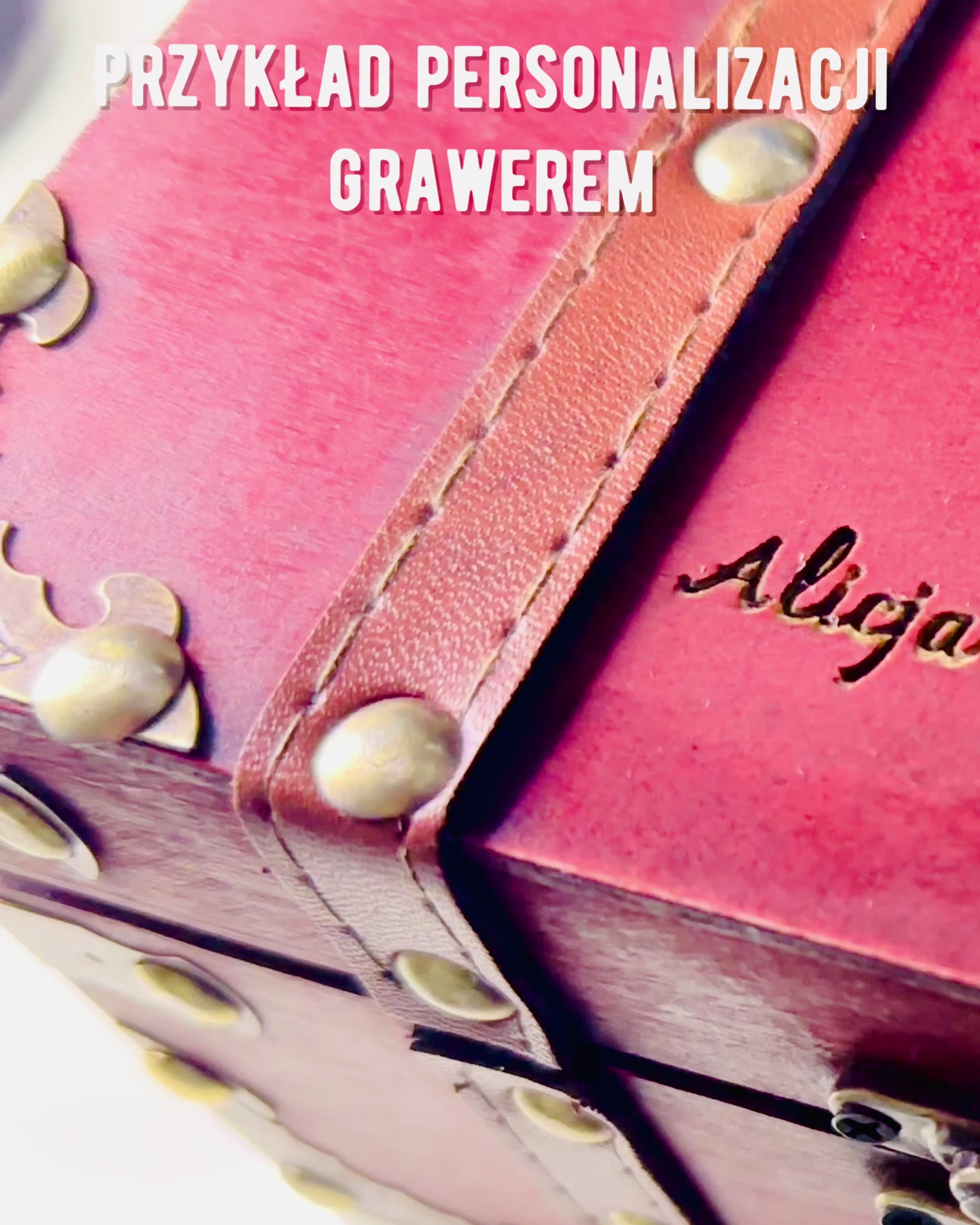 Trækasse 'Piratskatkiste' – Vintage Smykke- og Nipskasse