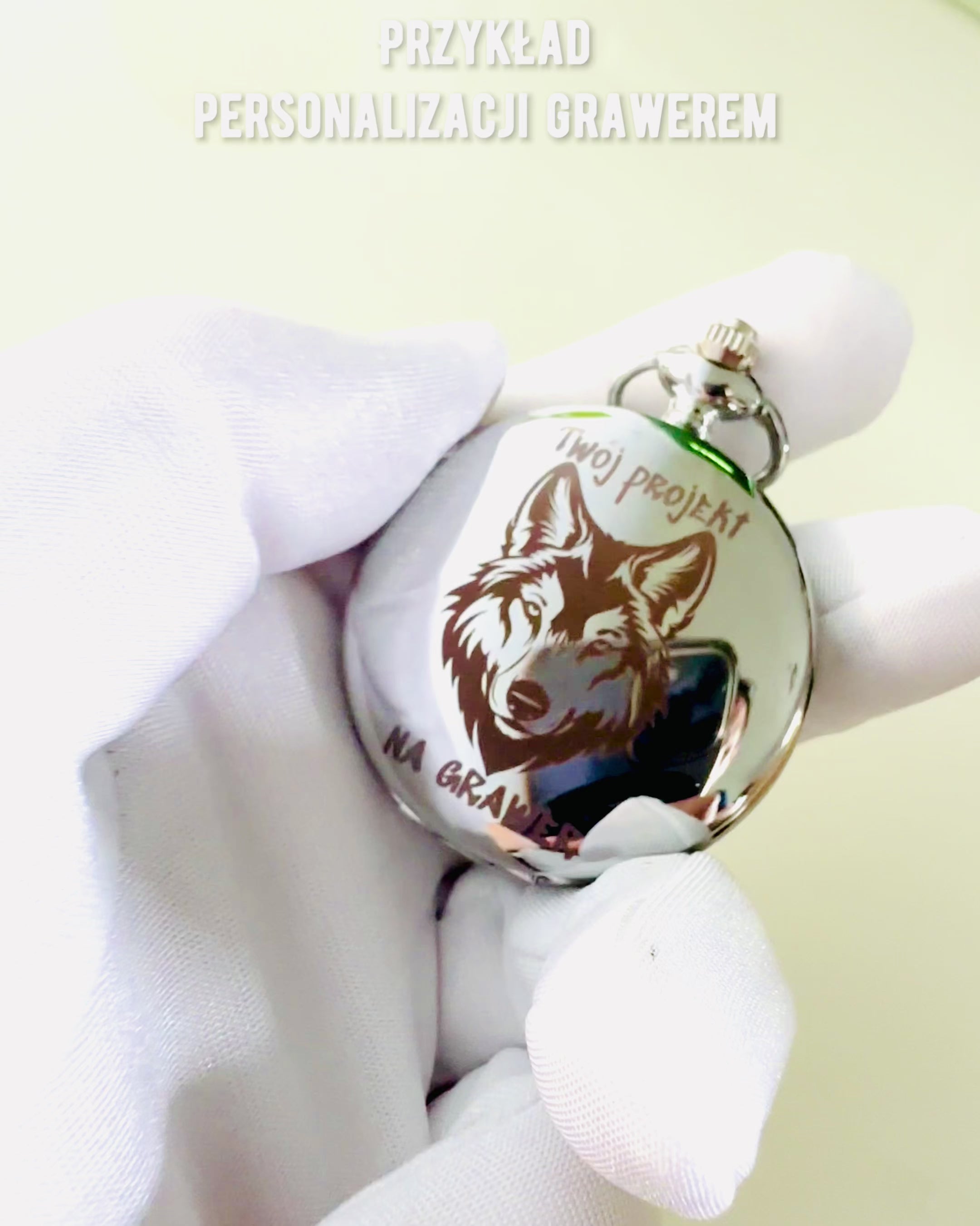 Klassisk Mekanisk Lommeur med Dobbelt Låg, Manuel, Sølvfarvet