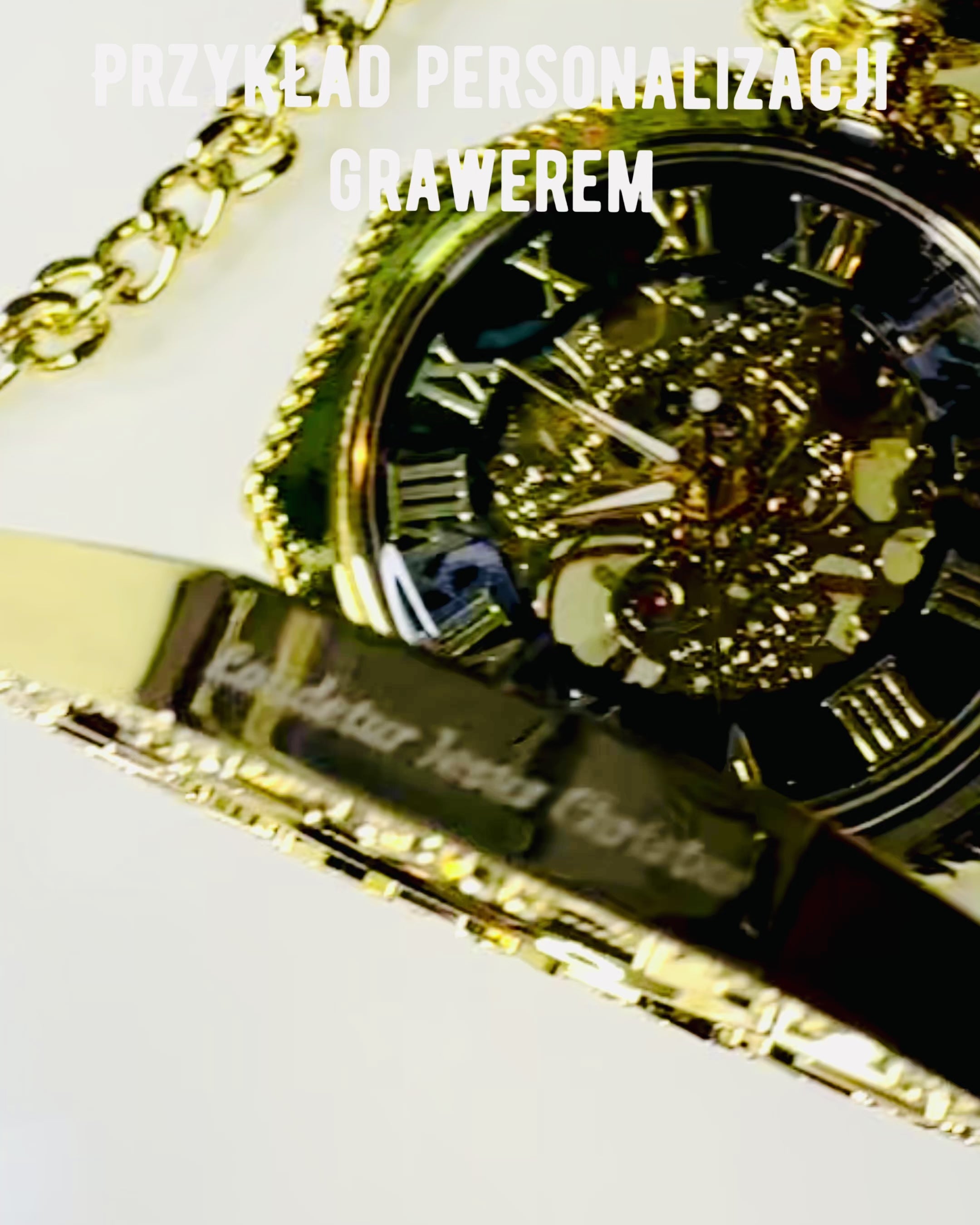 Eksklusivt Lommeur i Steampunk-stil med Synlig Mekanisme på Skiven - Klassisk Elegance