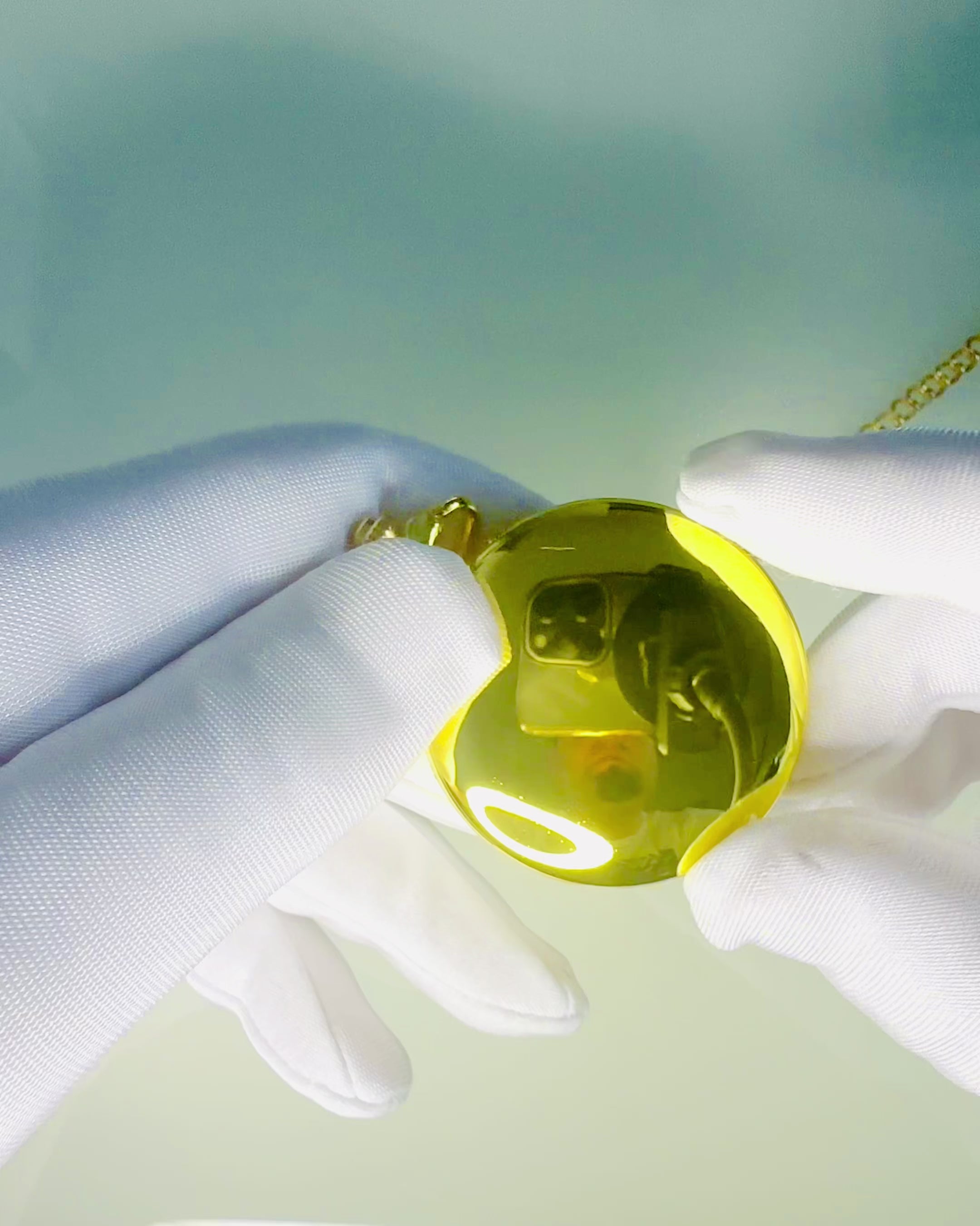 Guldfarvet Lommeur med Mulighed for Gravering