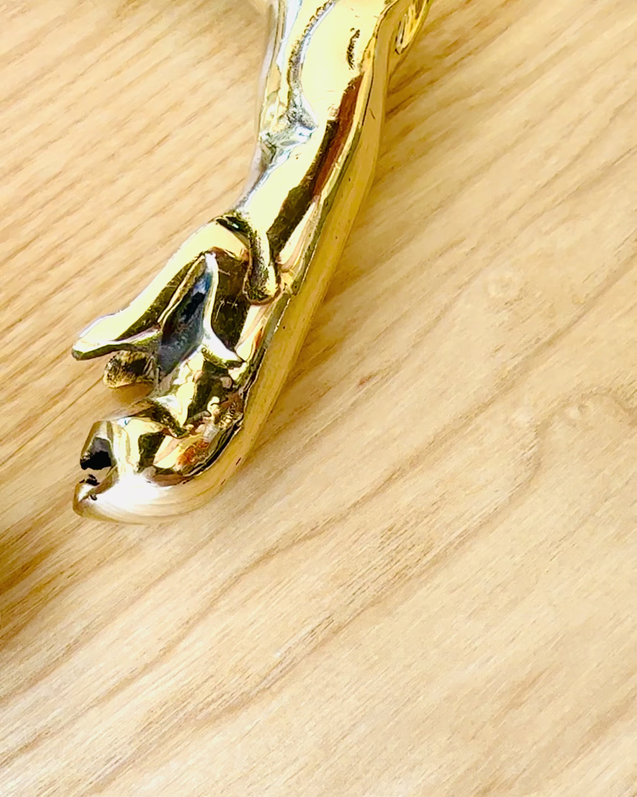 Spadserestok "Jaguar Elegance" af Mango Træ - mulighed for personlig gravering