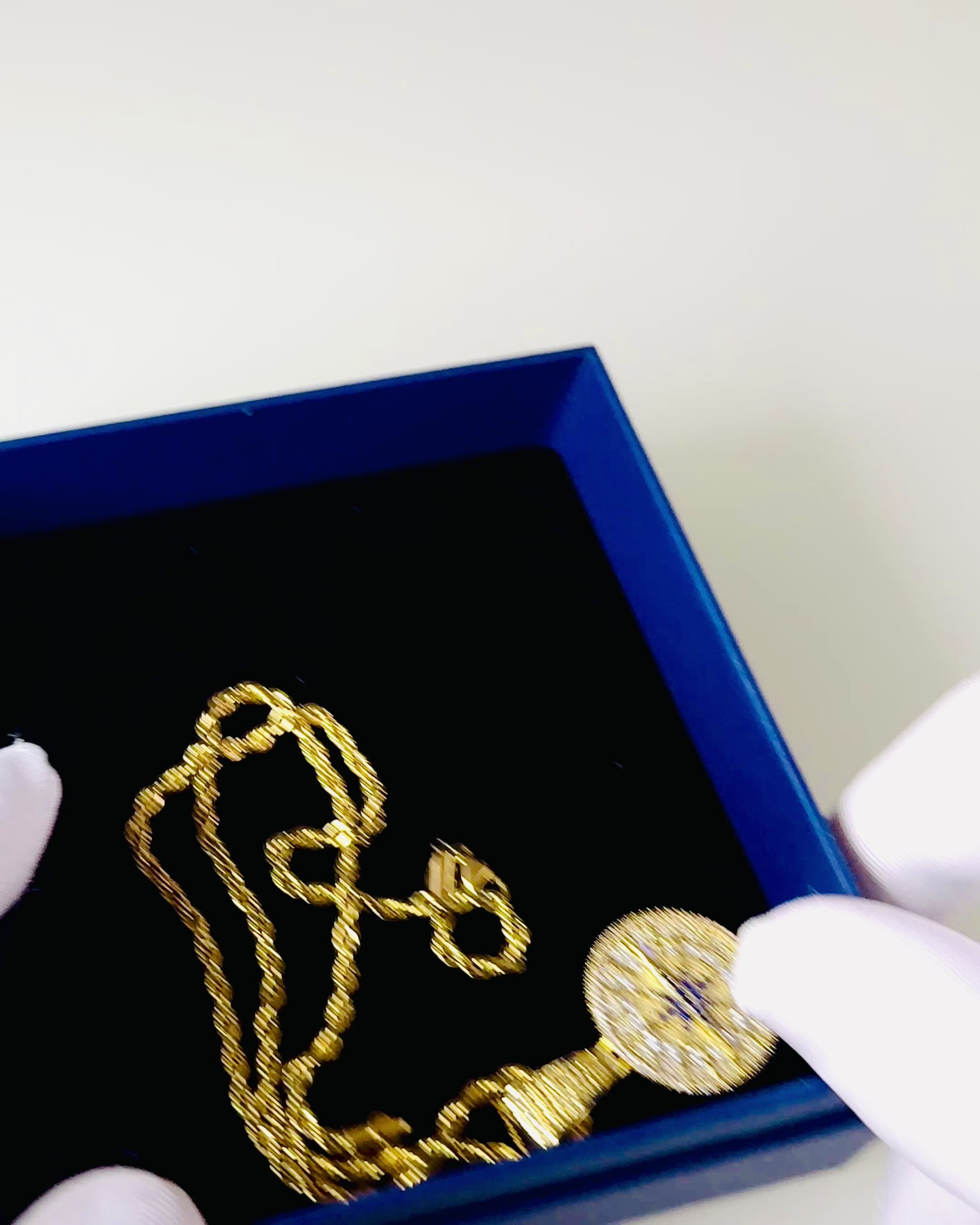 Halskæde med Kompasvedhæng i Glamour Stil med Zirkoner til Kvinder og Mænd - 2 varianter at vælge imellem, personliggørelse med gravering som gave