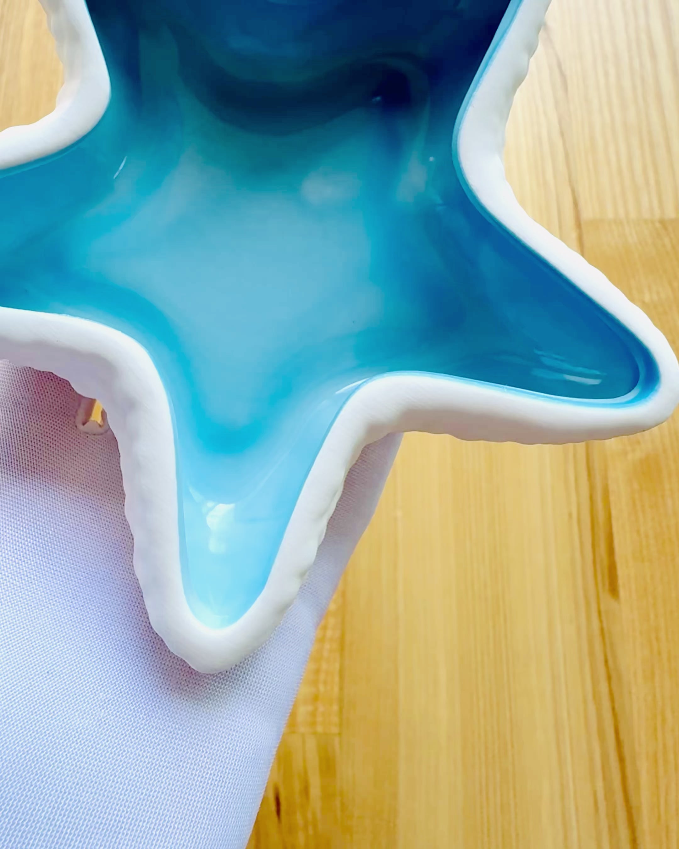 Keramisk Skål "Stjerneskær" - 14 cm bred - til gave, personliggørelse med gravering